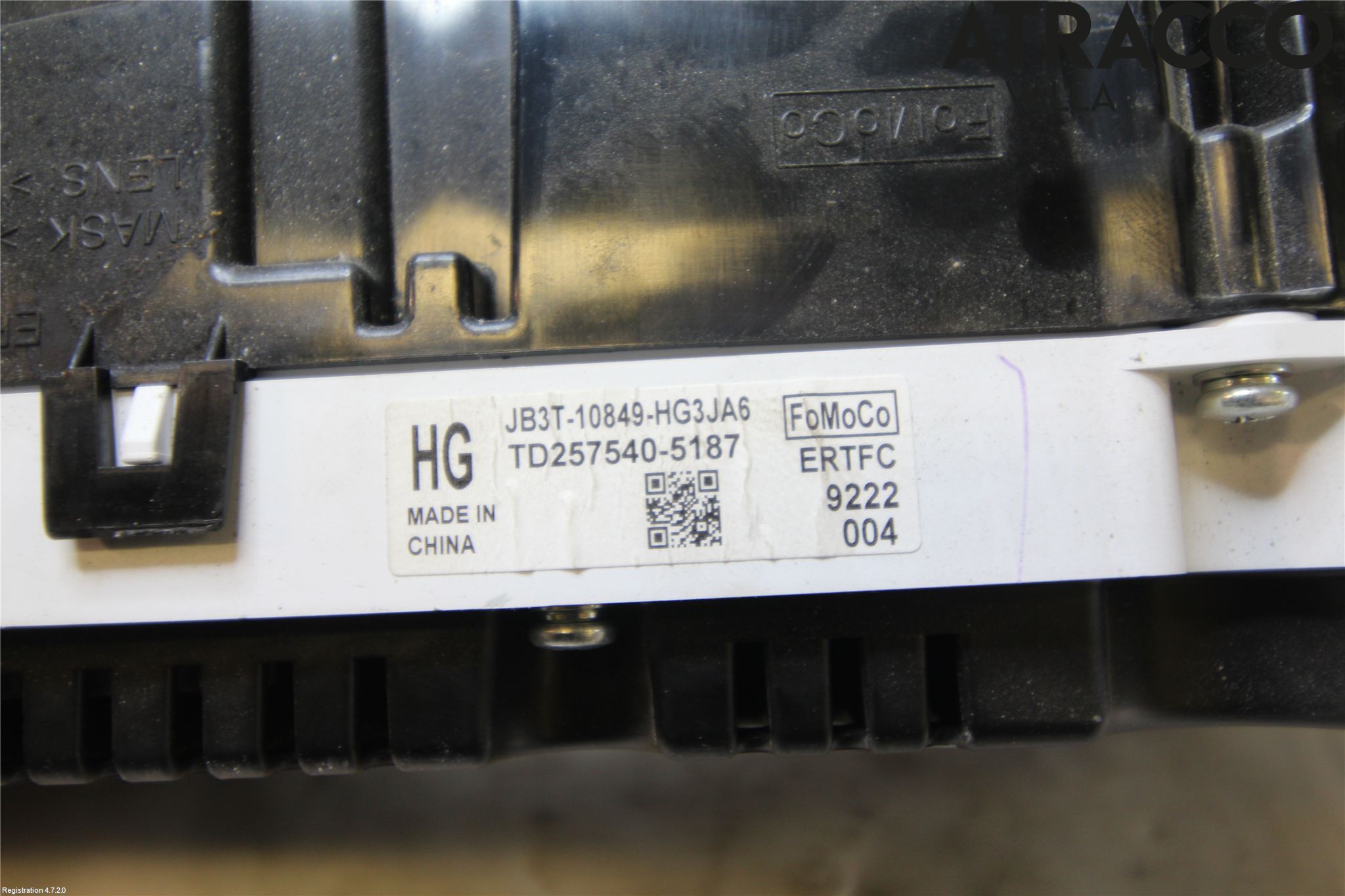 Ford RANGER EU 12-23 Instrument Komb