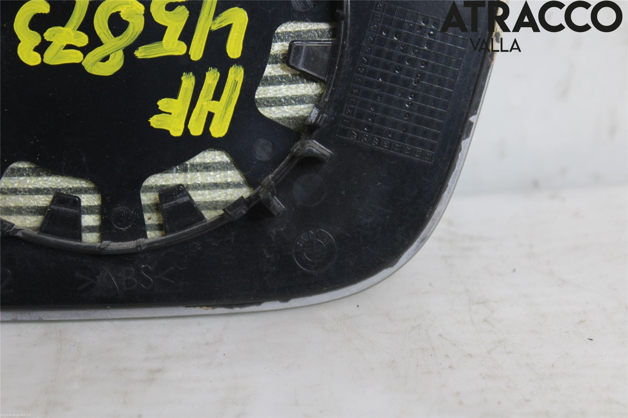 BMW 5 F10/F11/F18 09-17 Spegelglas Hö