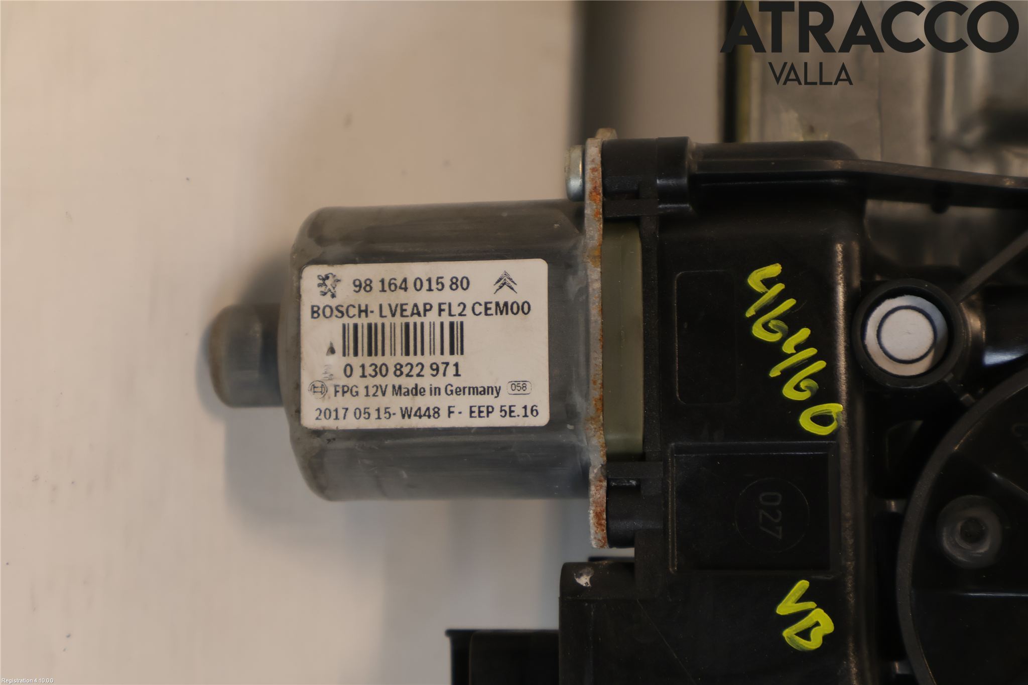 Peugeot 2008 13-20 Fönsterhiss El Kompl