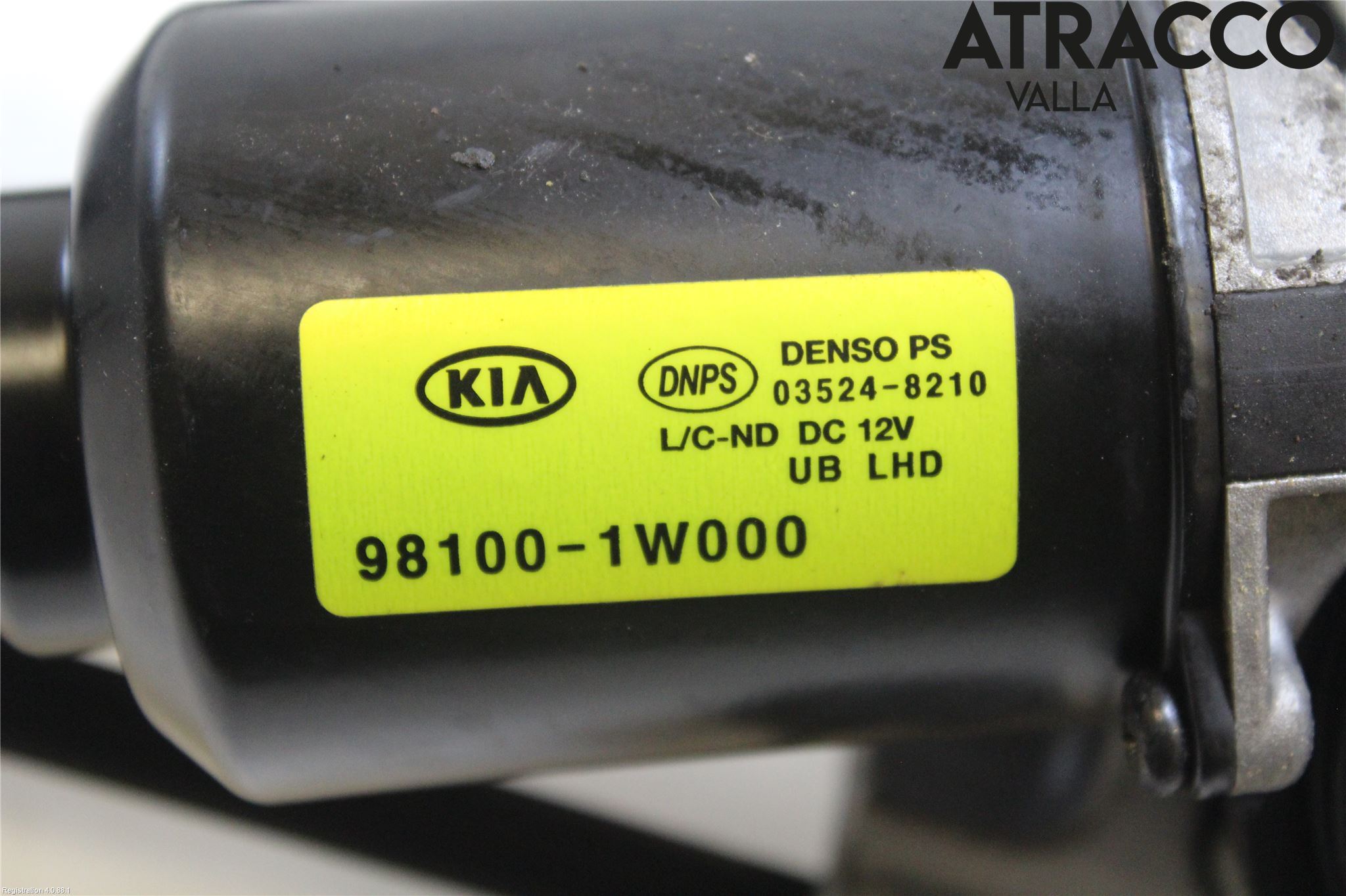 Kia RIO 12-16 Torkarmotor Vindruta