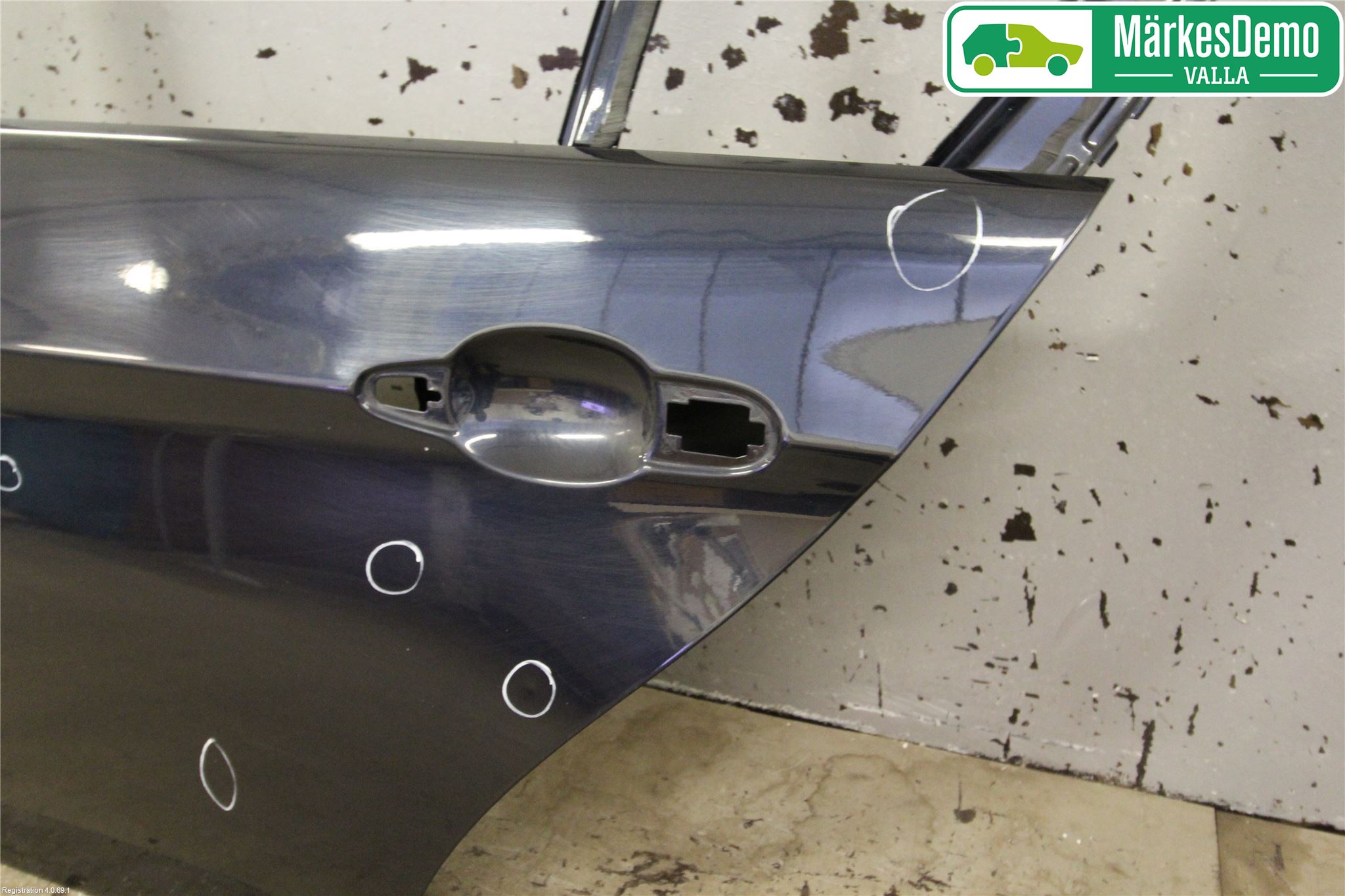 BMW 3 E90/91 SED/TOU 05-12 Dörr Bak Vänster