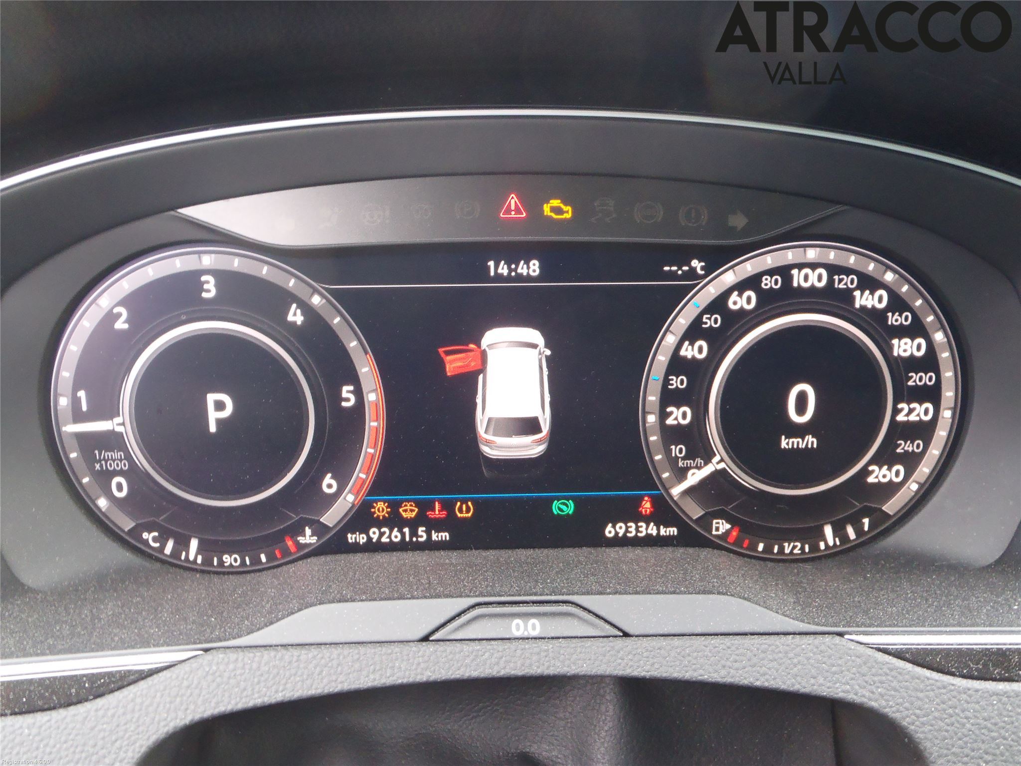 Volkswagen VW PASSAT 15-19 Instrument Komb