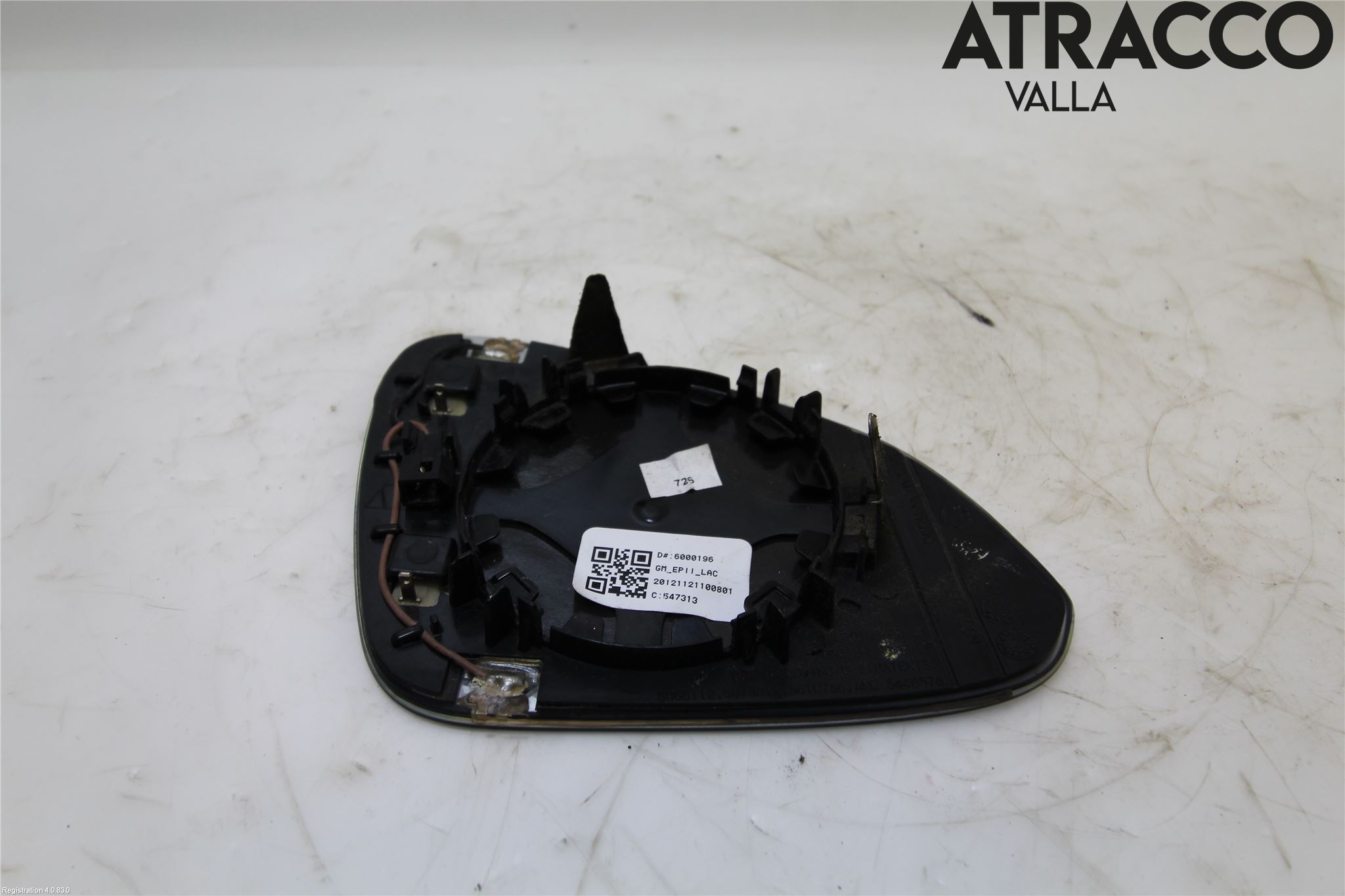 Opel INSIGNIA 09-16 Spegelglas Vä