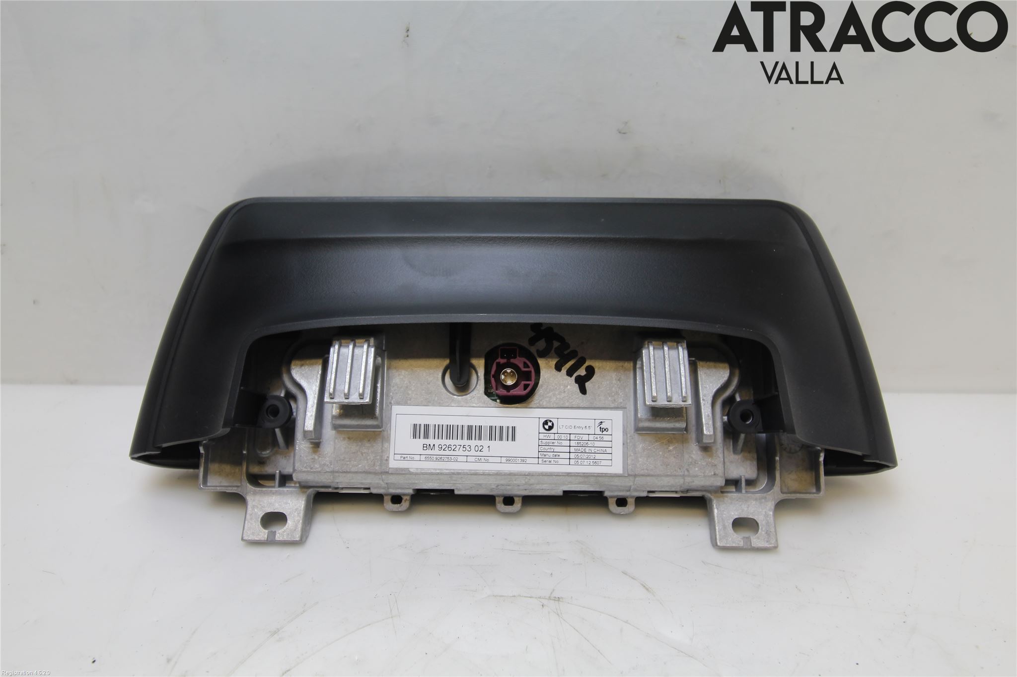 BMW 3 F30/F31/F80 12-19 Bildskärm