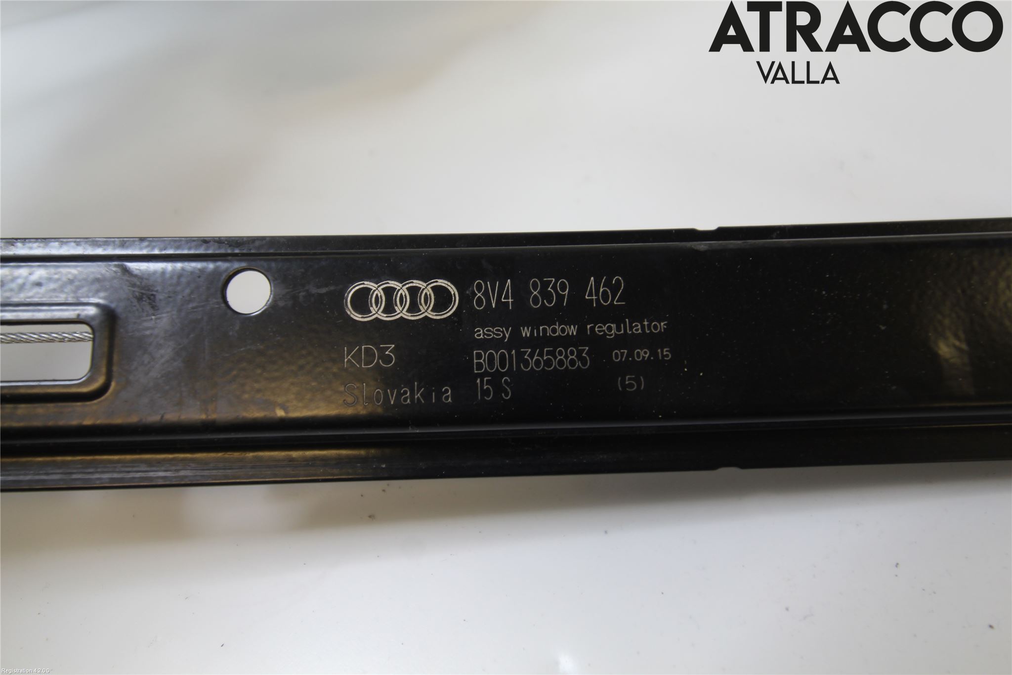 Audi A3/S3 8V 13-20 Fönsterhiss El Kompl