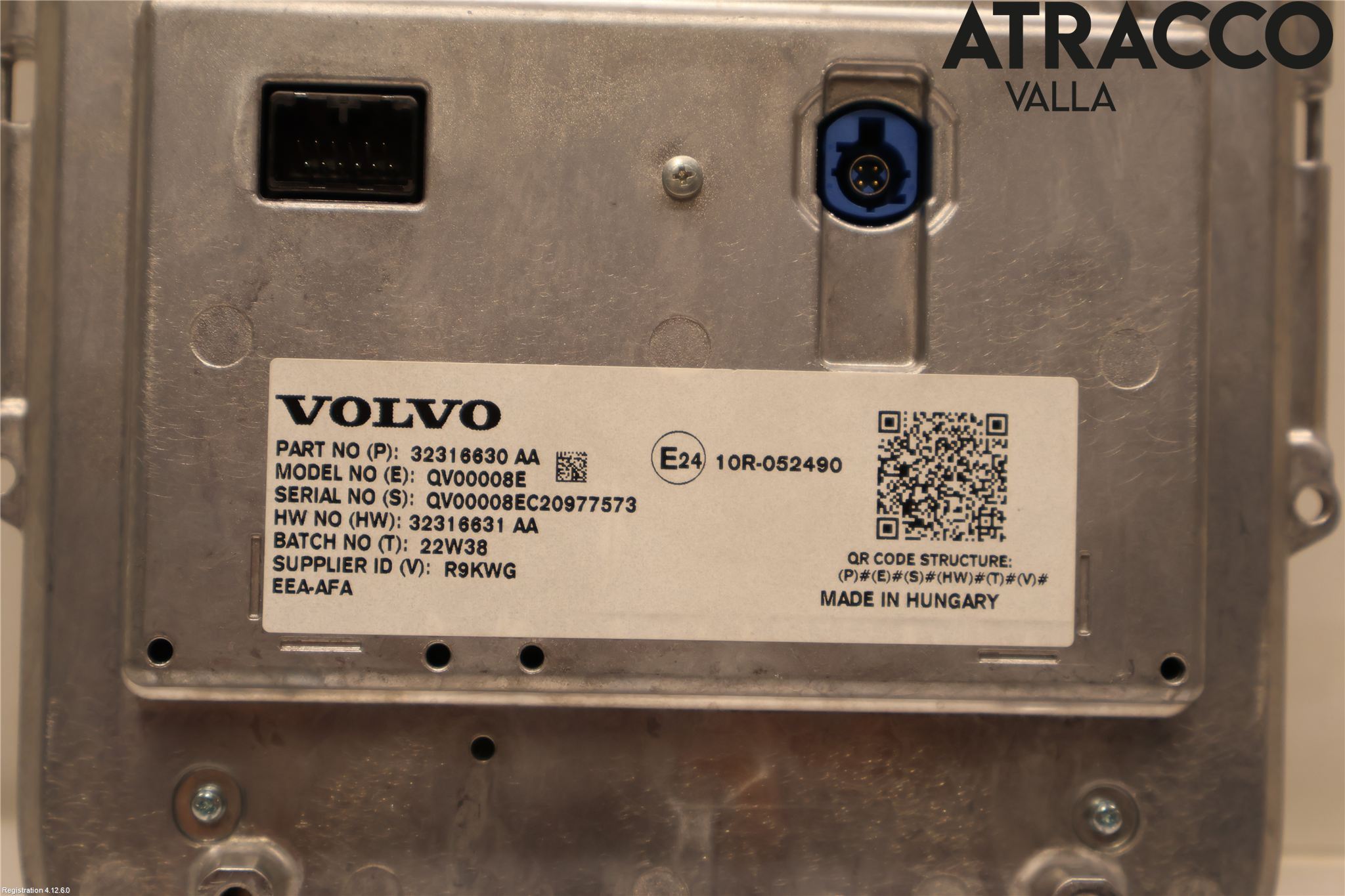 Volvo V90 CROSS COUNTRY 17->> Multifunktionsdisplay