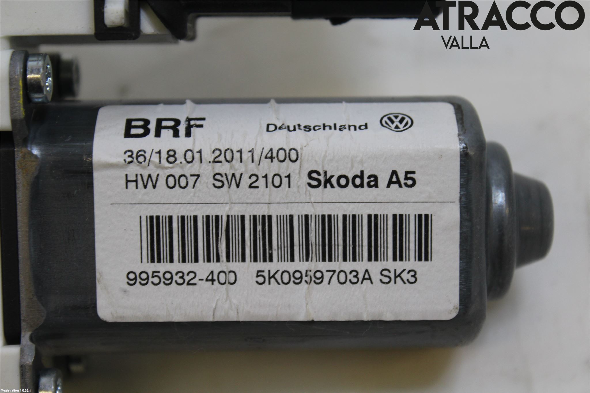Skoda OCTAVIA (1Z) 05-13 Fönsterhissmotor