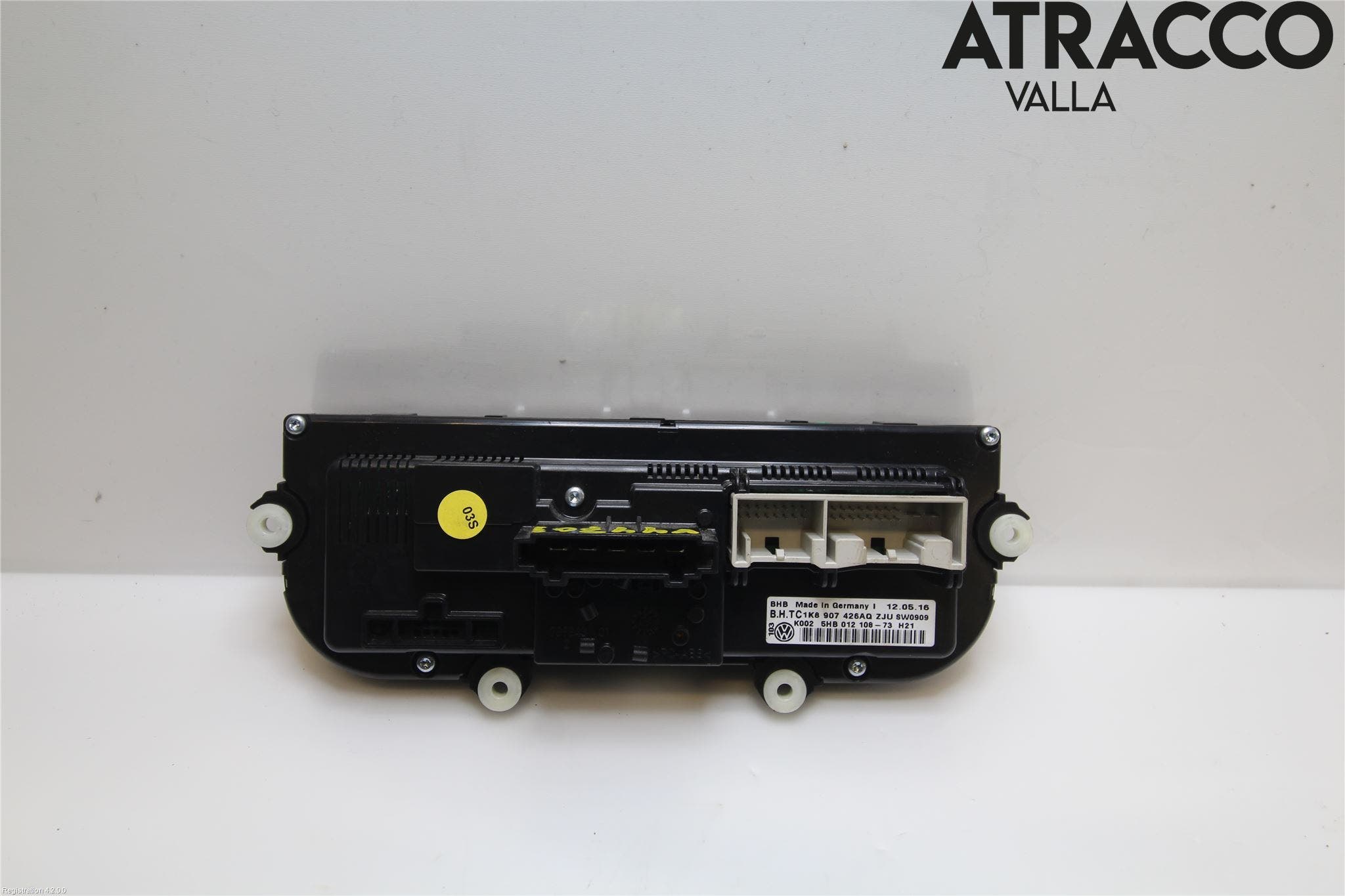 Volkswagen VW CADDY 16-20 Ac Styrenhet Ac Manöveren