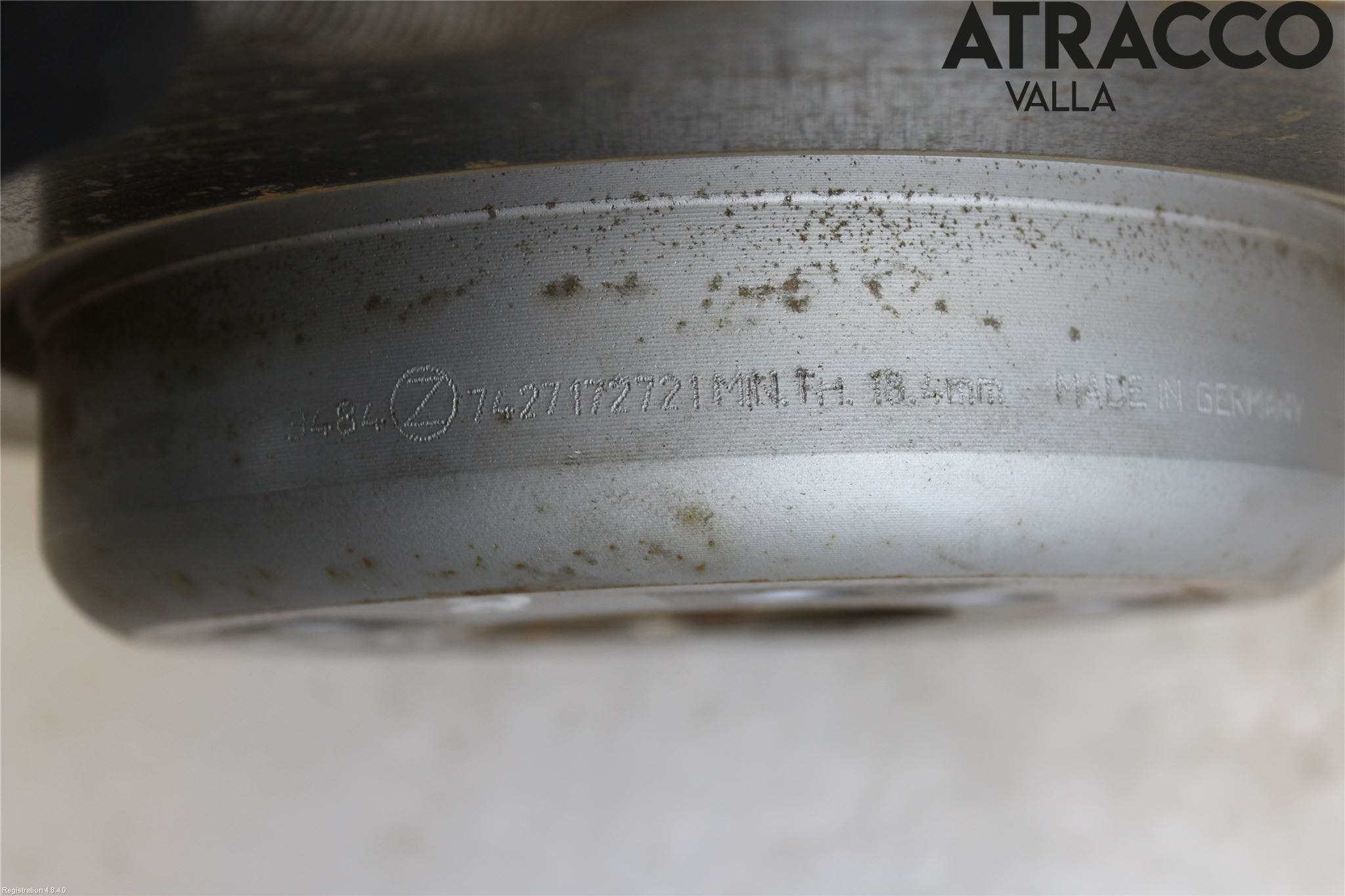 BMW 5 F10/F11/F18 09-17 Bromsskiva Bak