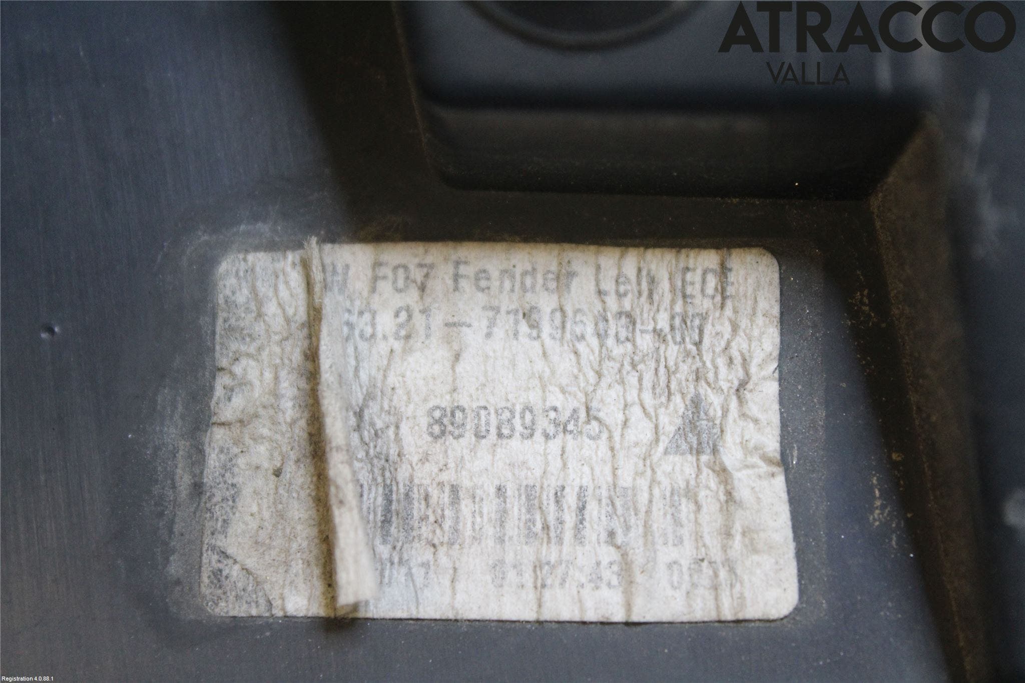 BMW 5 GT F07 09-17 Bakljus Höger