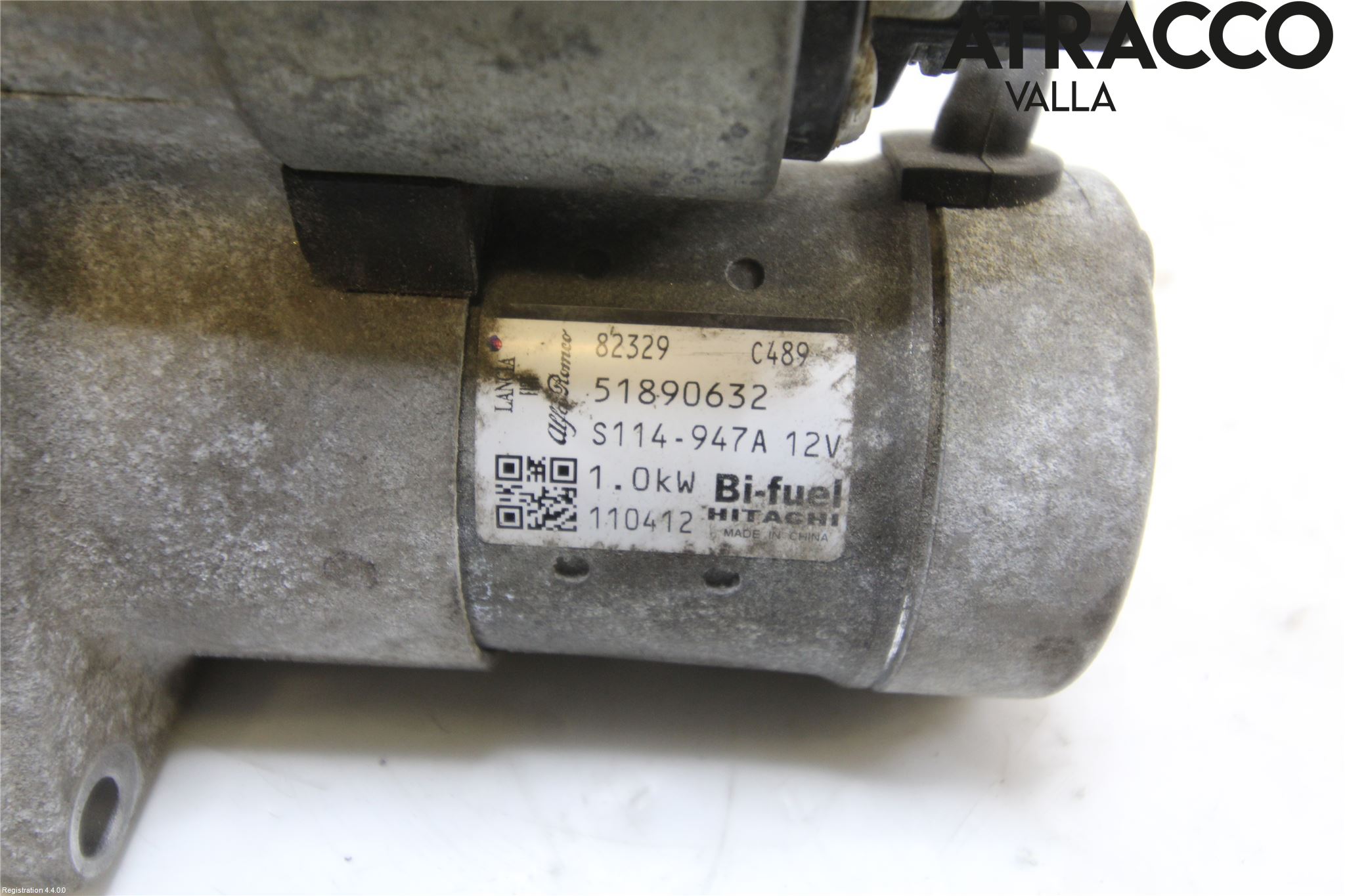 Fiat PUNTO EVO 10-12 Startmotor