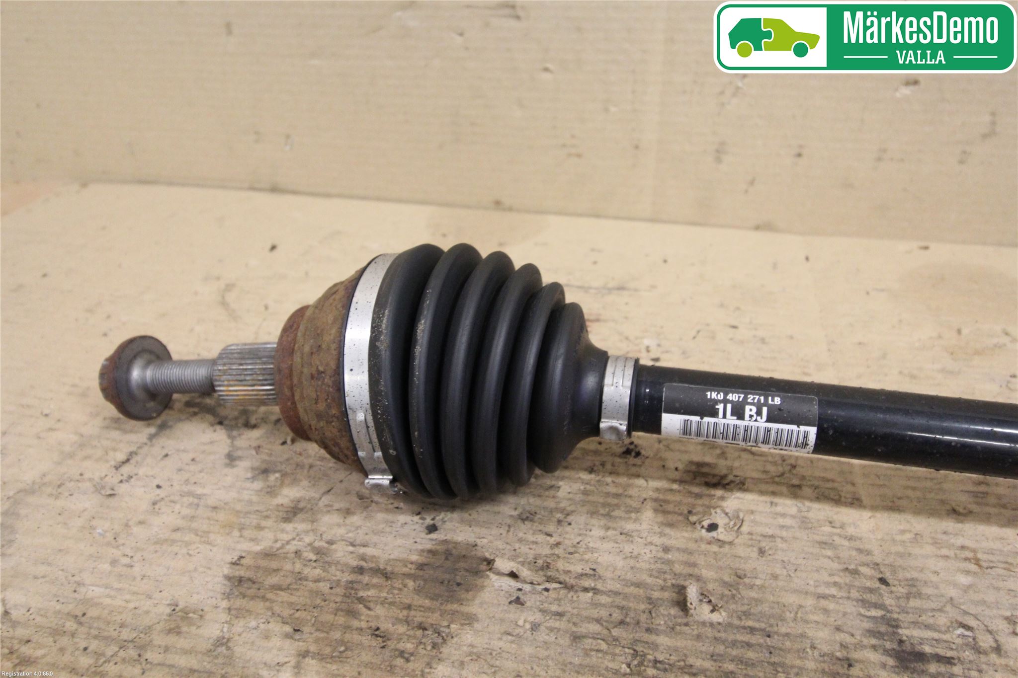 Skoda SUPERB 09-15 Drivaxel Fram Vänster