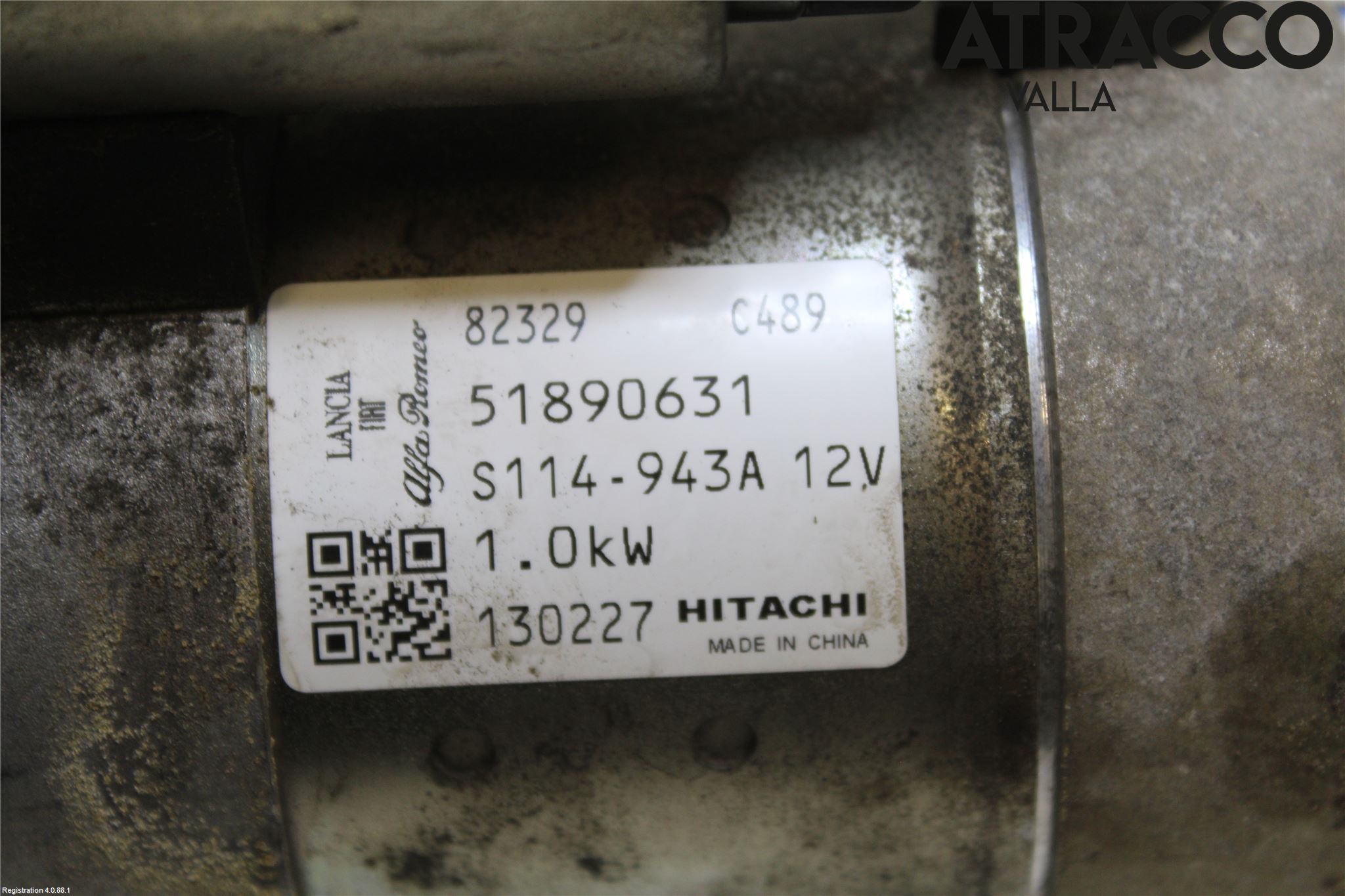 Fiat PUNTO 00-18 Startmotor