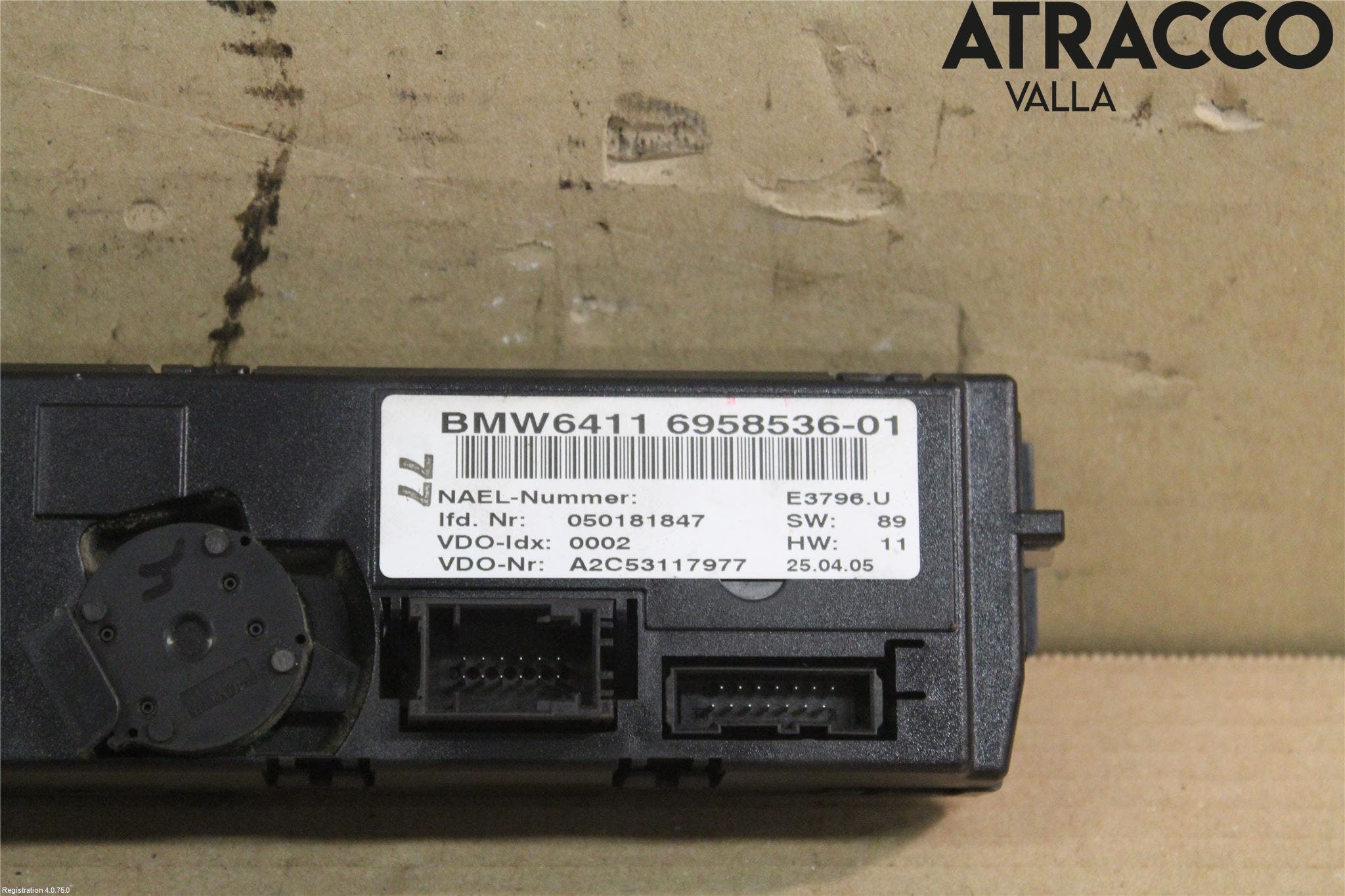 BMW 3 E90/91 SED/TOU 05-12 Ac Styrenhet Ac Manöveren