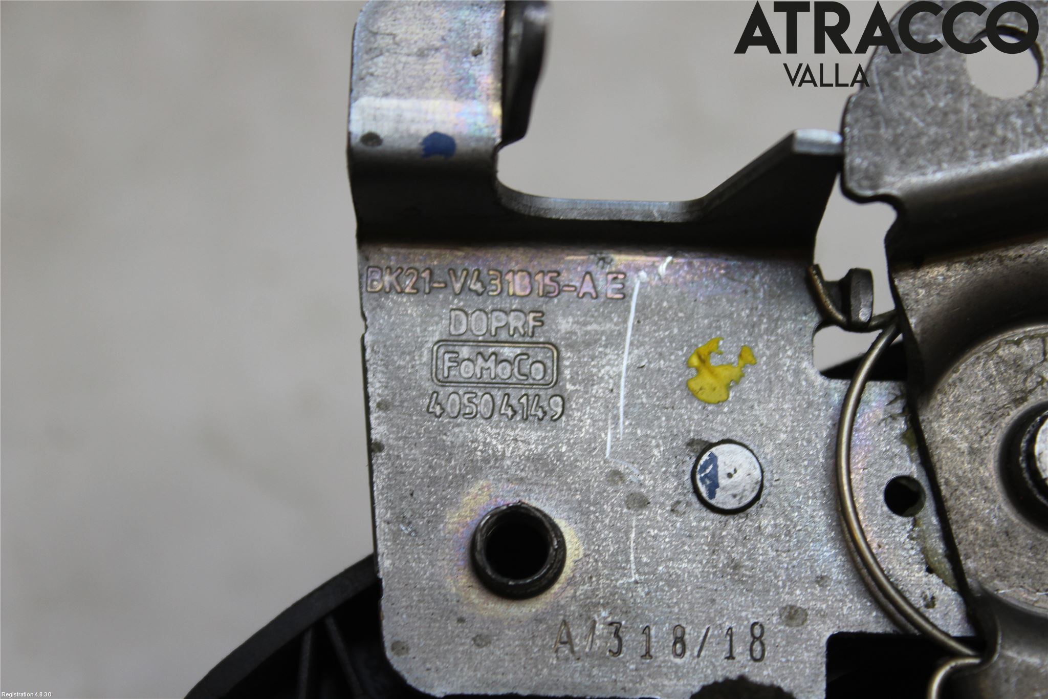 Ford TRANSIT SKÅP/BUSS 14-22 Bakluckehandtag Inre