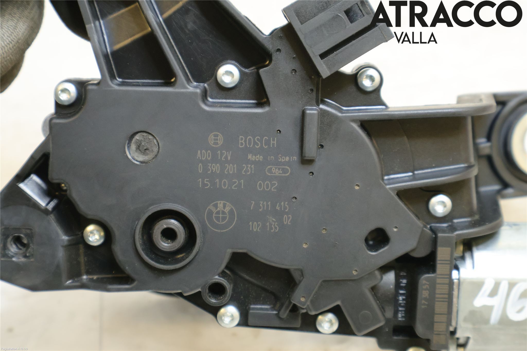 BMW 5 F10/F11/F18 09-17 Torkarmotor Baklucka