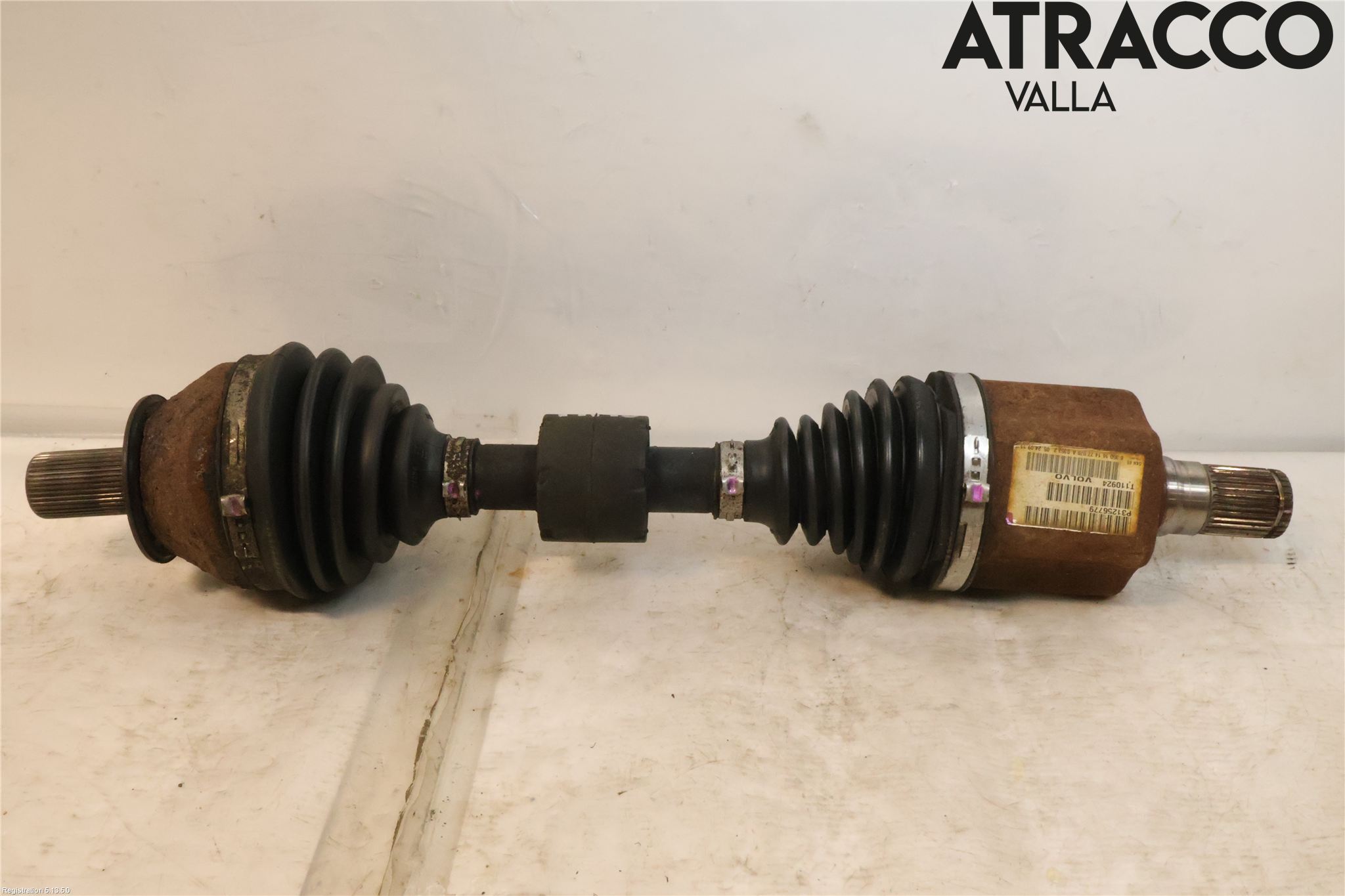 Volvo V70 08-13 Drivaxel Fram Vänster