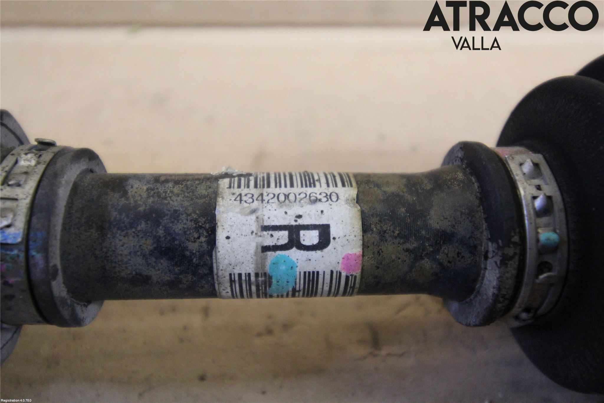 Toyota AURIS 07-09 Drivaxel Fram Vänster