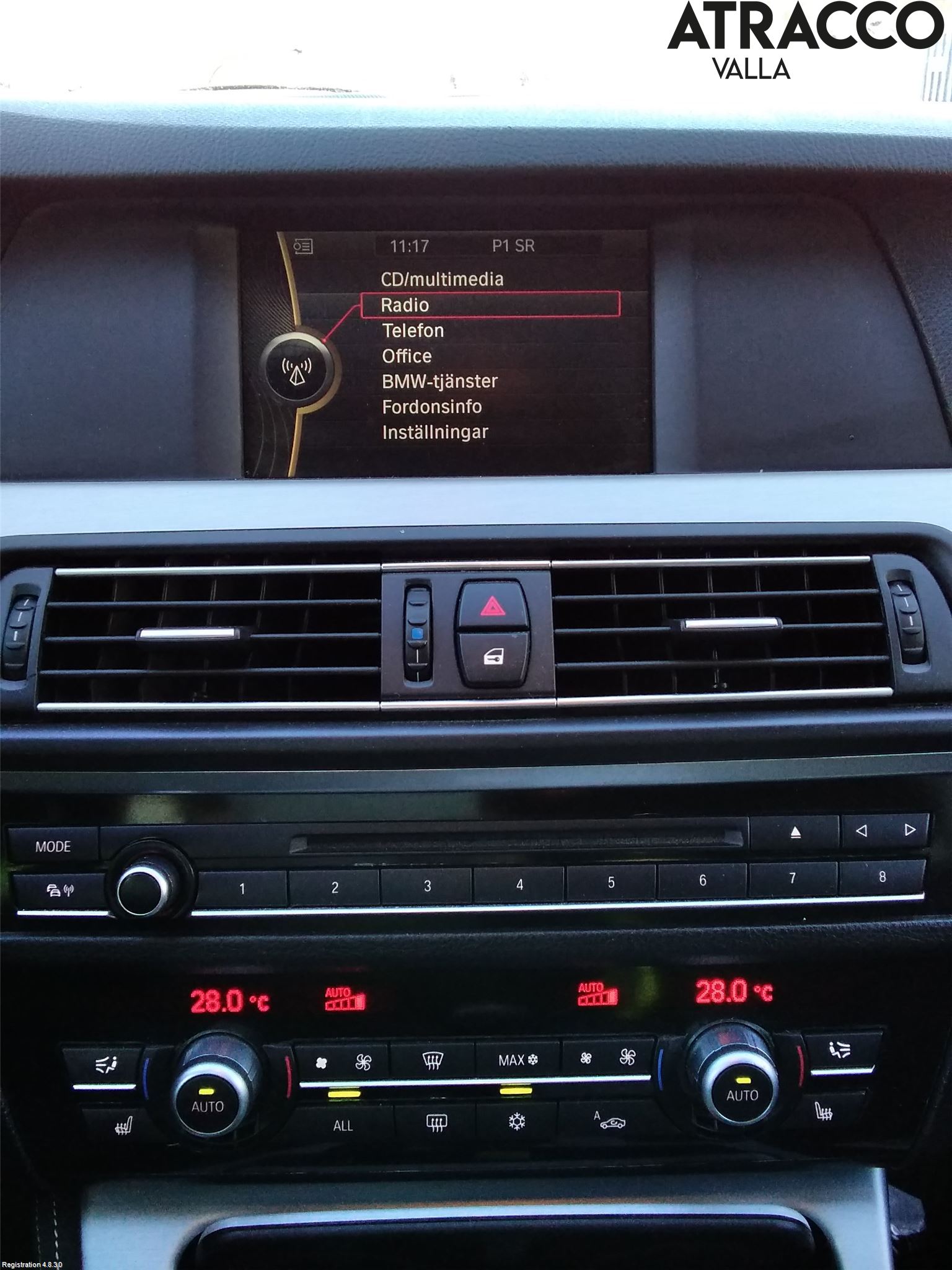 BMW 5 F10/F11/F18 09-17 Multifunktionsdisplay