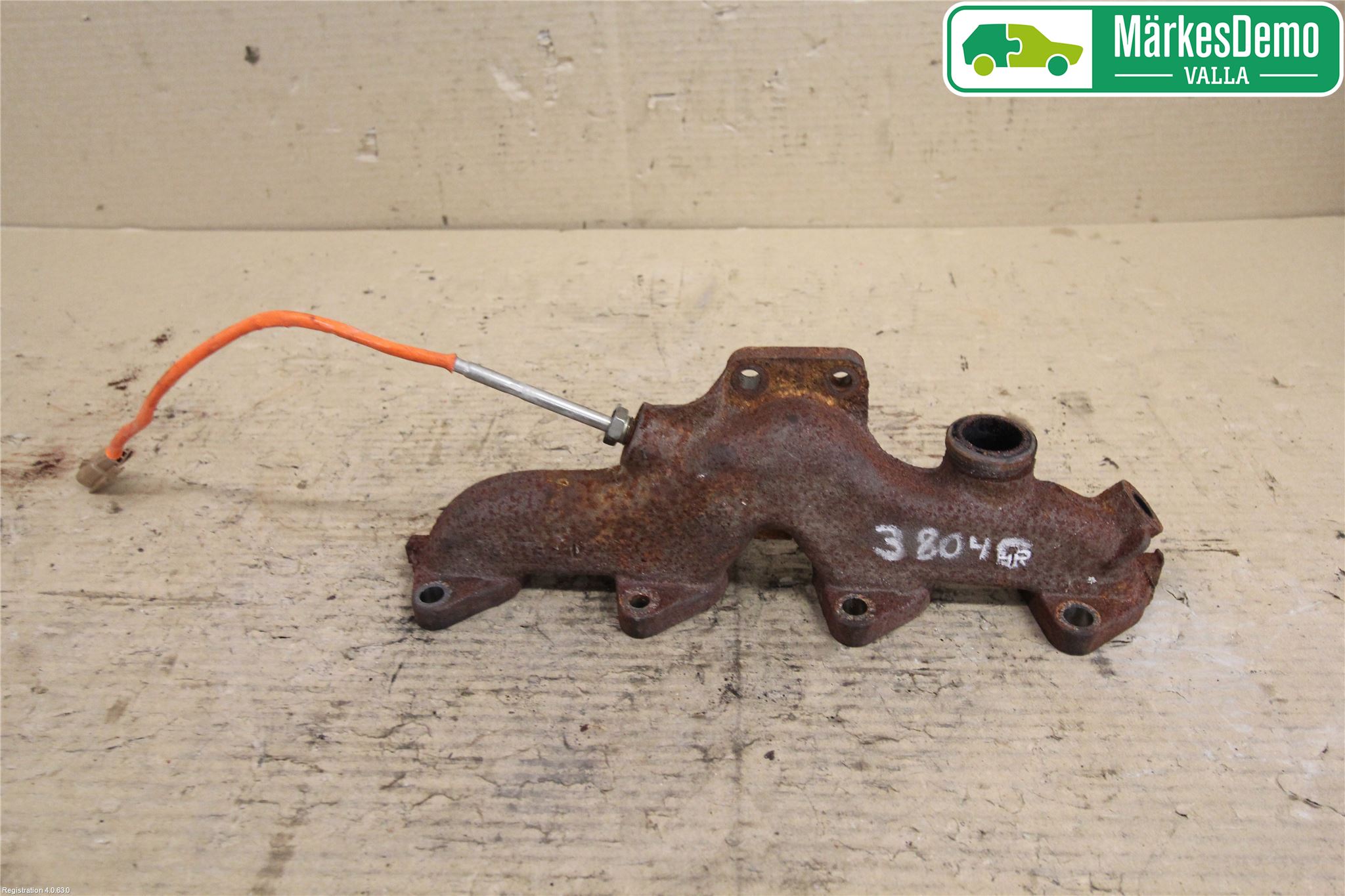 Dacia DUSTER 10-17 Grenrör Avgas