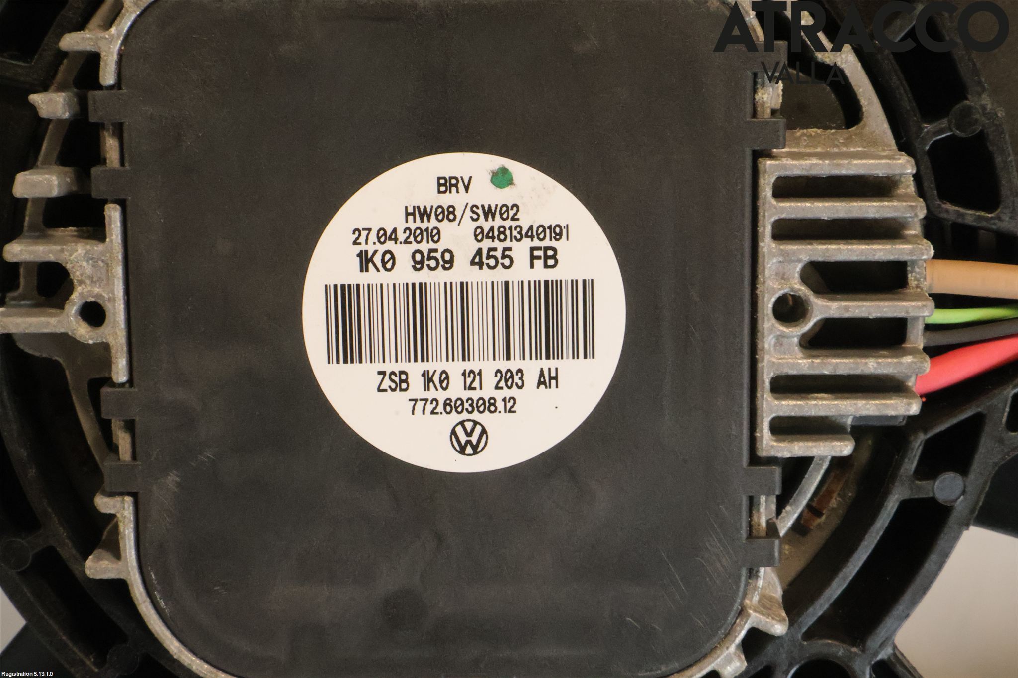 Audi A3/S3 05-13 Kylfläkt El