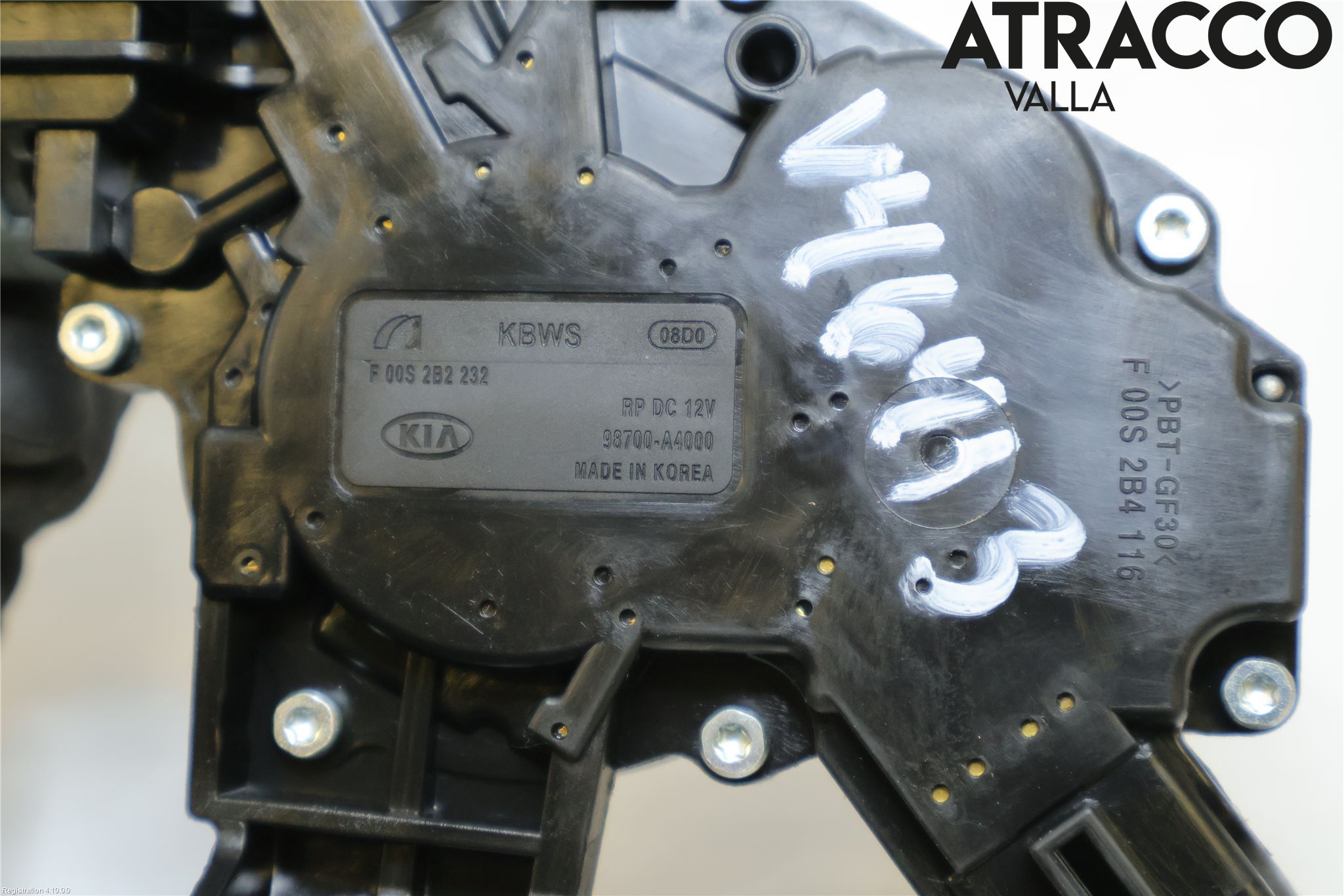 Kia CARENS III 13-19 Torkarmotor Baklucka