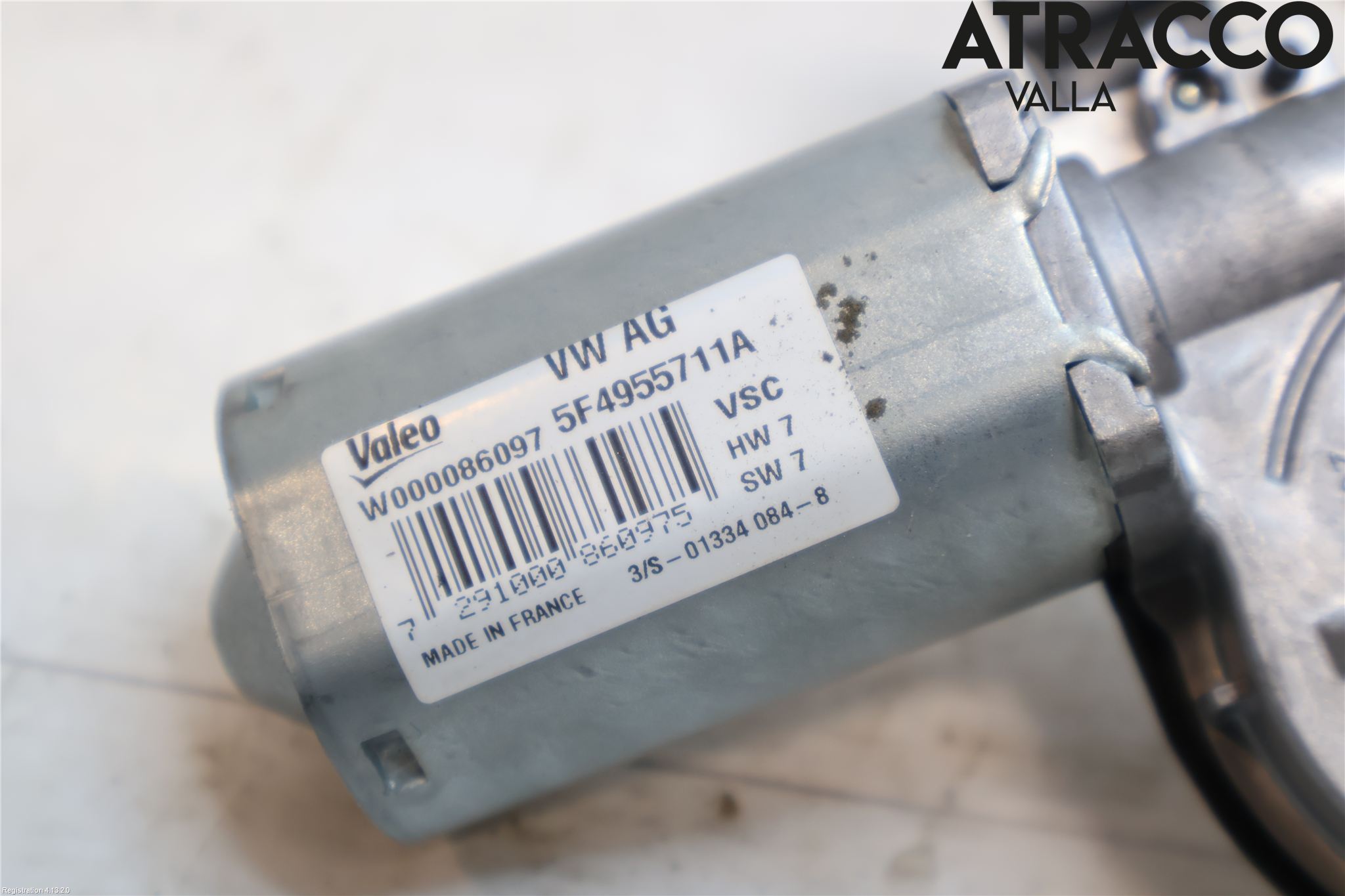 Skoda OCTAVIA (5E) 13-20 Torkarmotor Baklucka