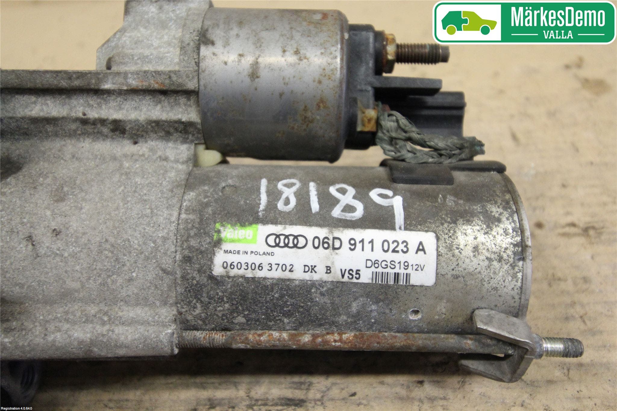 Audi A6/S6 05-11 Startmotor