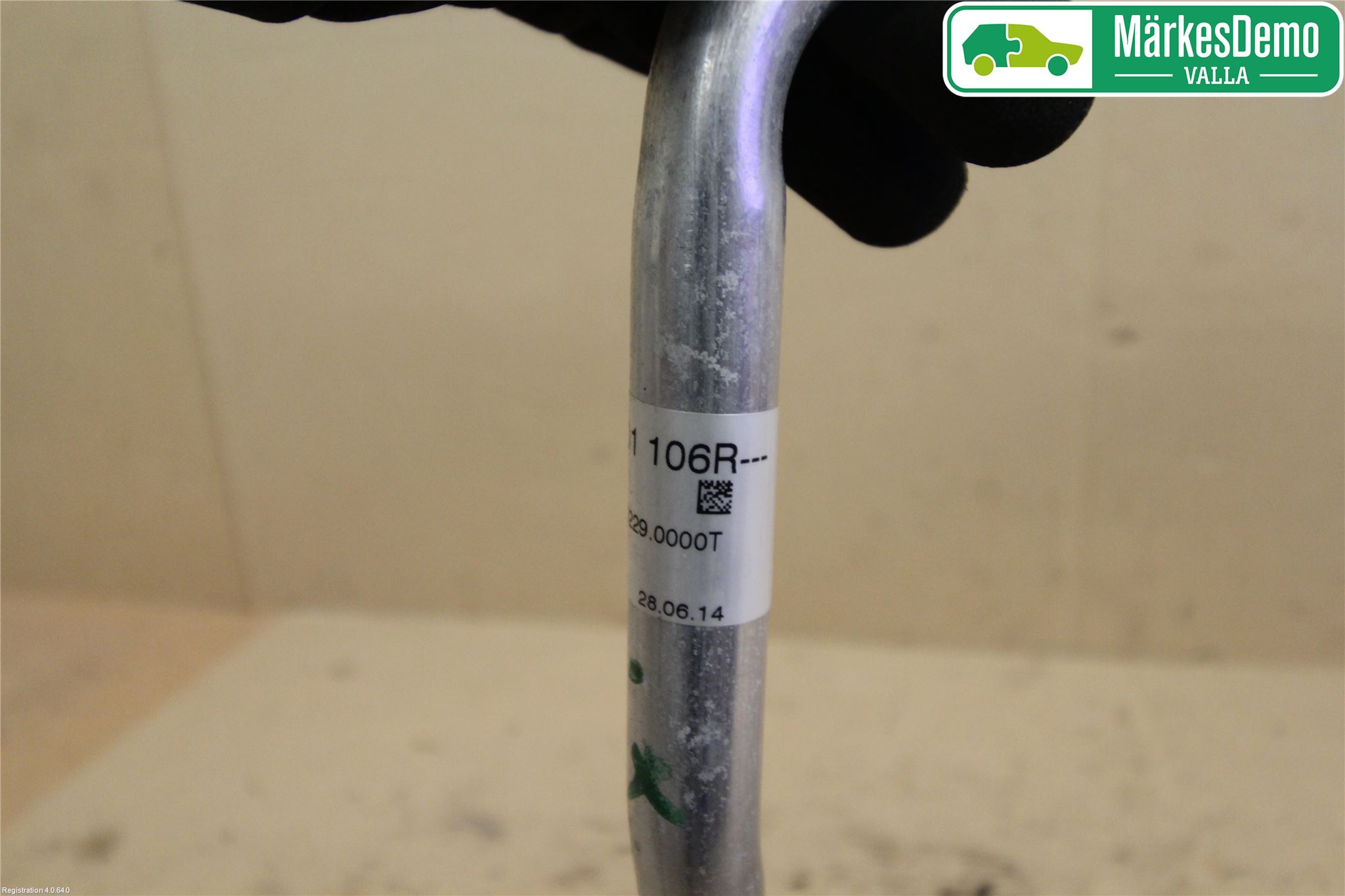 Dacia DUSTER 10-17 Ac Slang-Rör