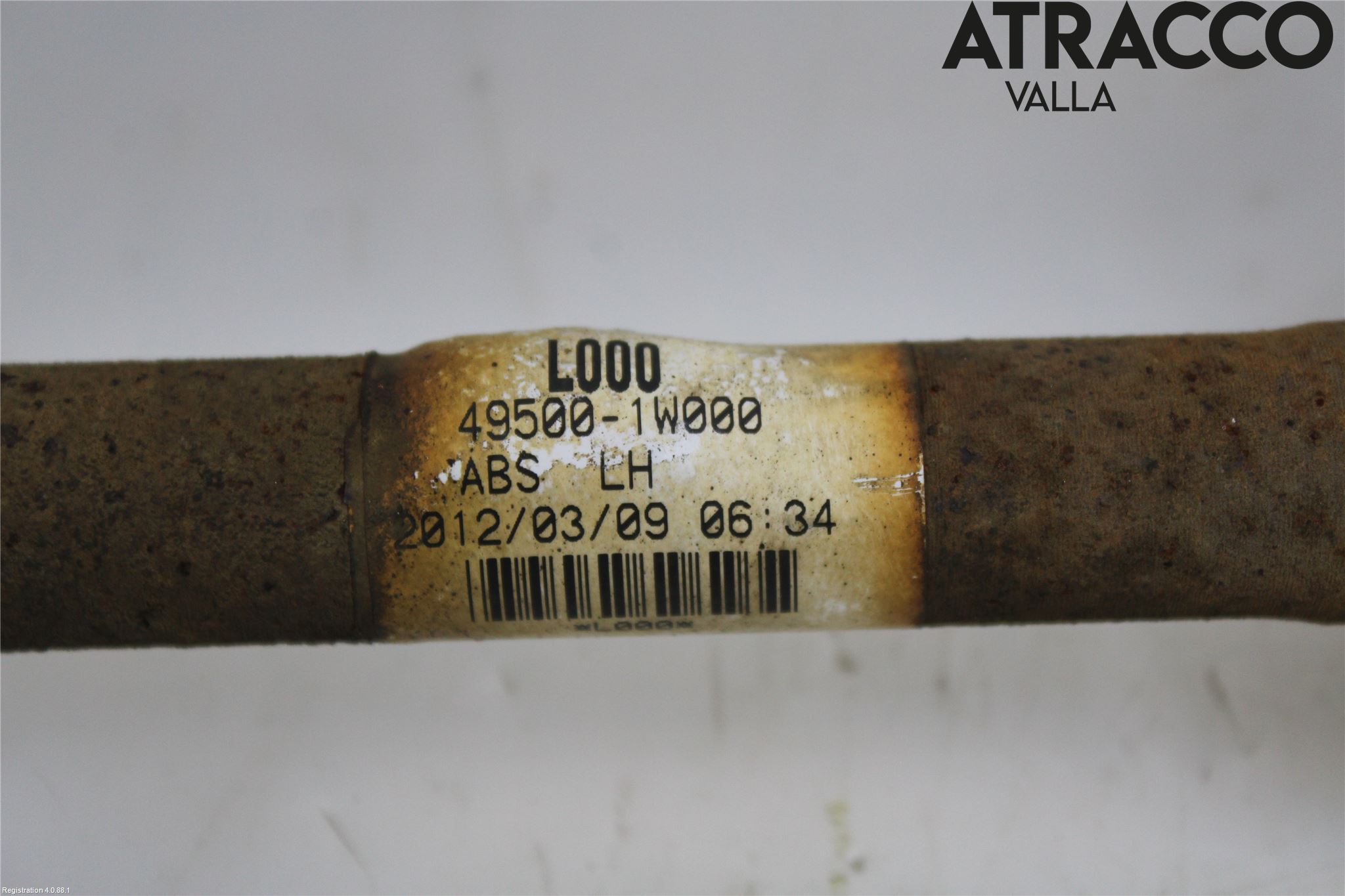 Kia RIO 12-16 Drivaxel Fram Vänster