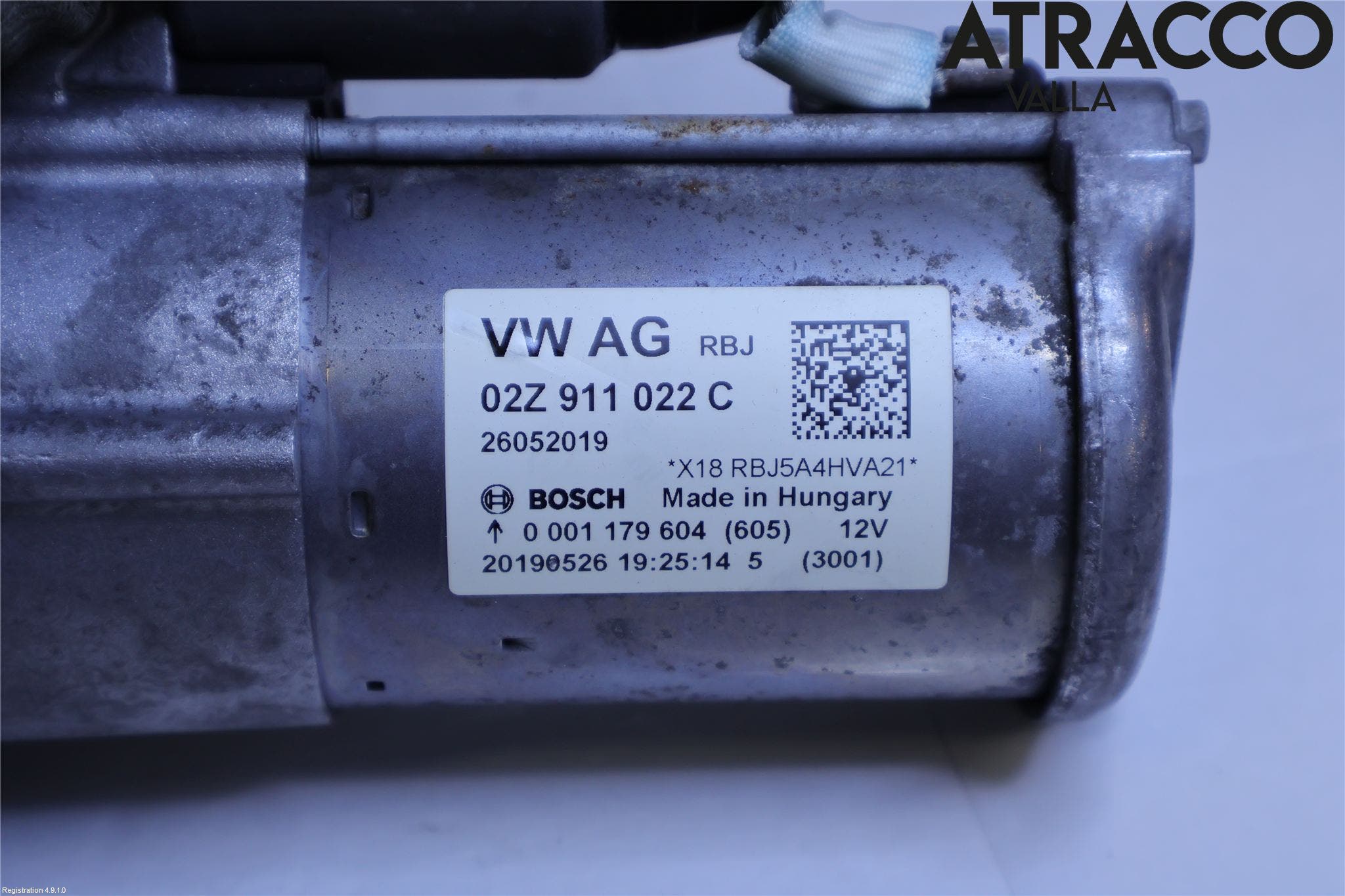 Volkswagen VW CADDY 16-20 Startmotor