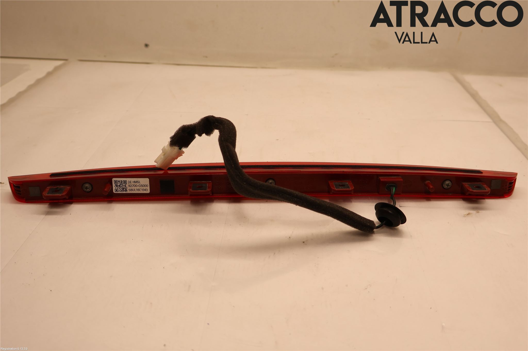 Kia NIRO (DE) 17-22 Bromsljus Bakruta