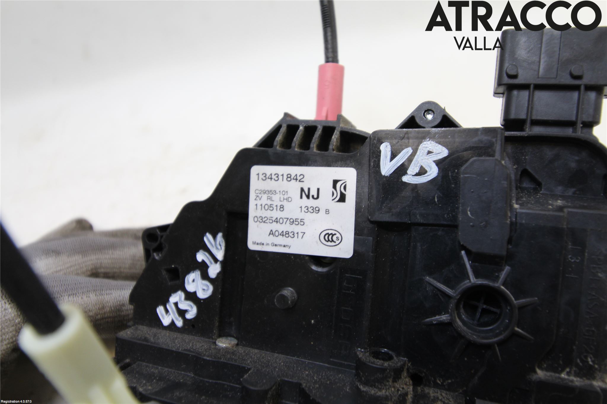 Opel CORSA E 15-19 Låskista-Dörrlås