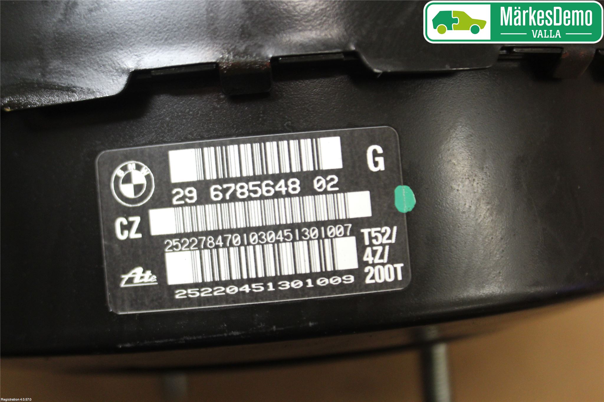 BMW X1 E84 10-15 Bromsservo