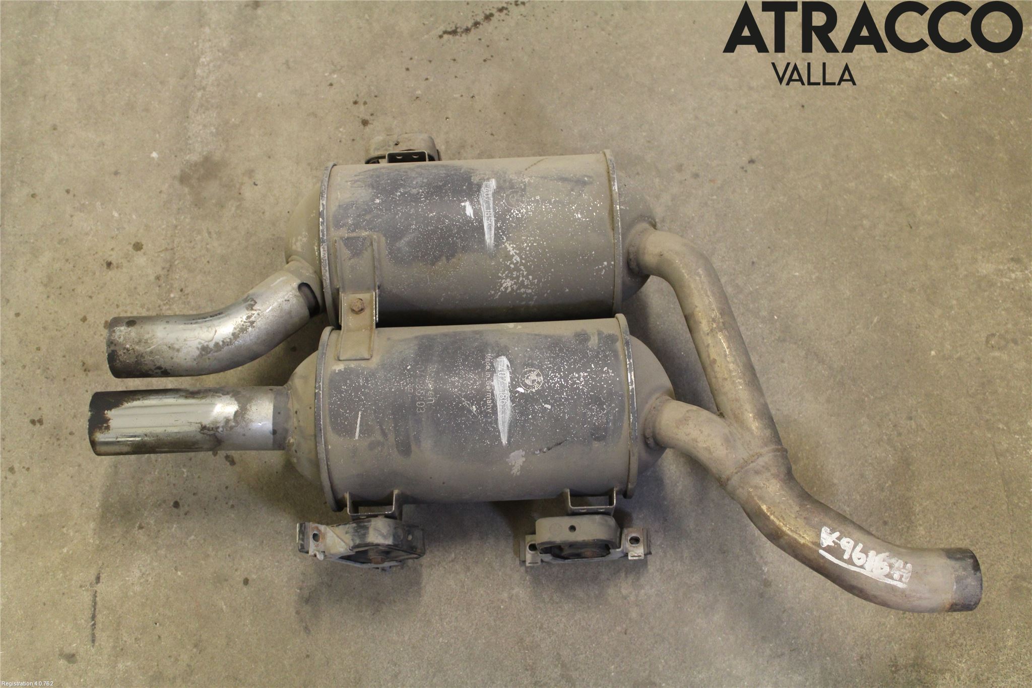 BMW 5 E39 95-04 Avgas Bakre Dämpare