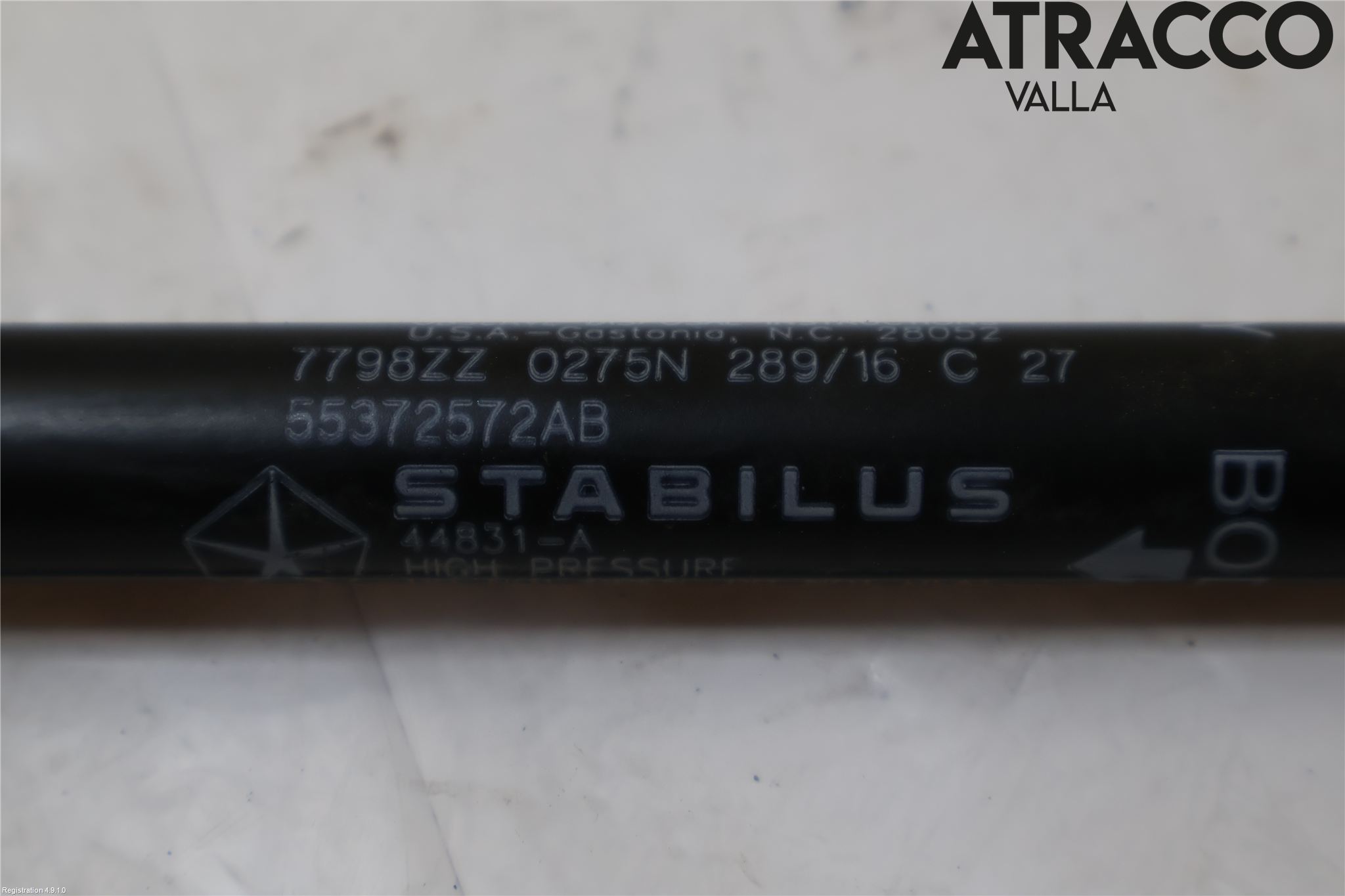 Dodge PICK UP RAM 81- Gasfjäder Motorhuv