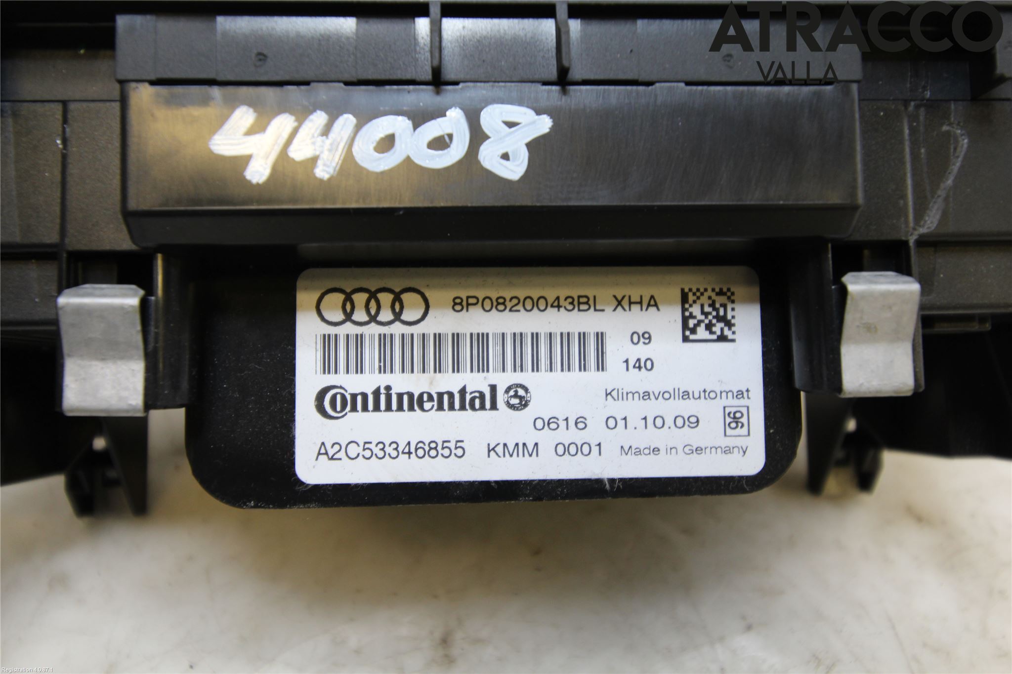 Audi A3/S3 05-13 Ac Styrenhet Ac Manöveren