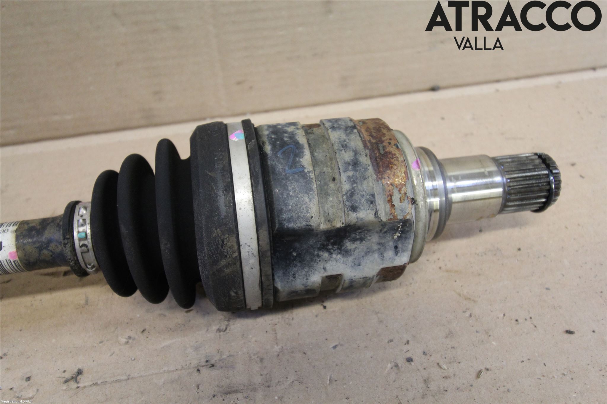 Toyota AURIS 07-09 Drivaxel Fram Vänster