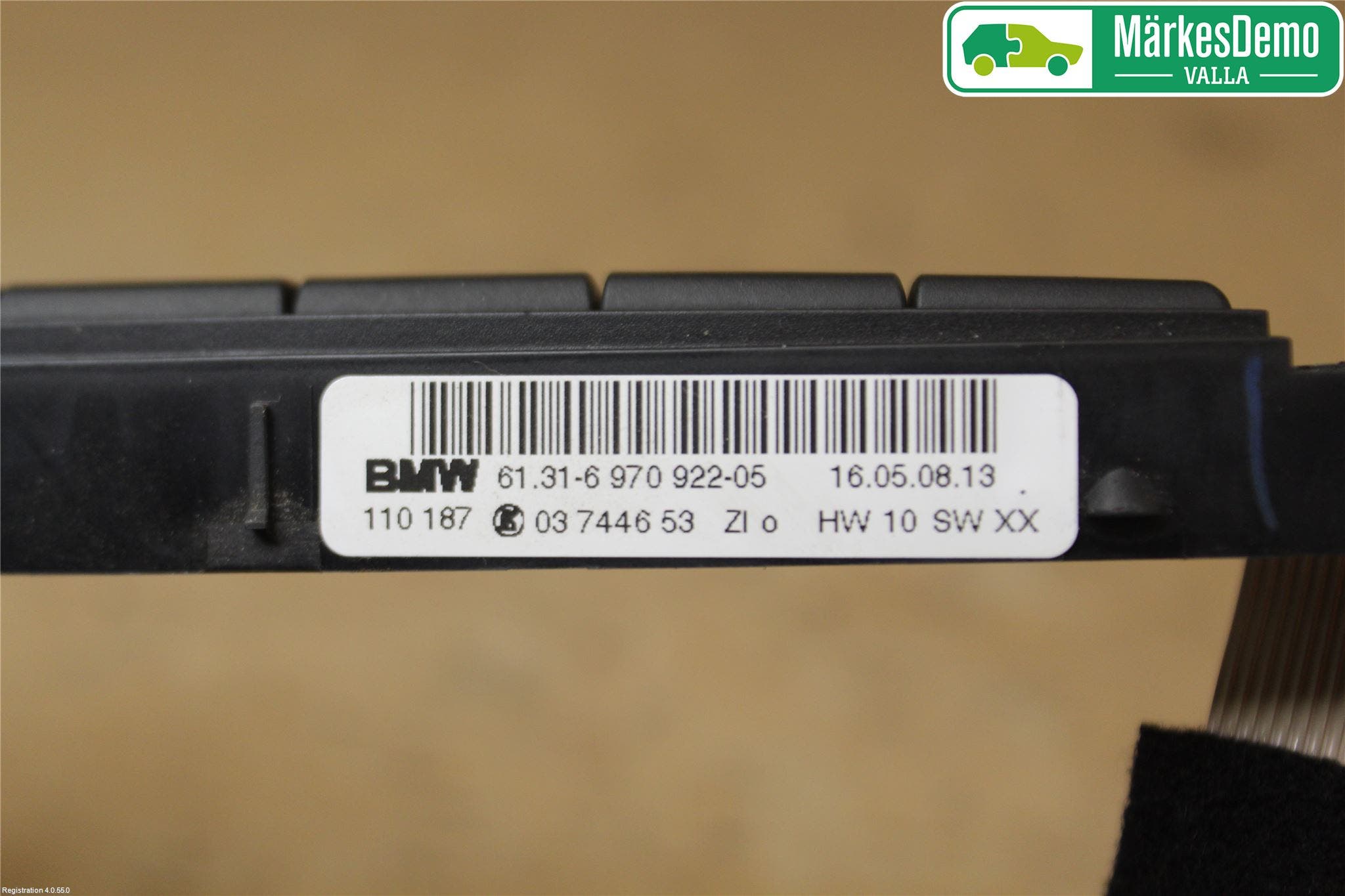 BMW 3 E90/91 SED/TOU 05-12 Strömställare Multifunktion