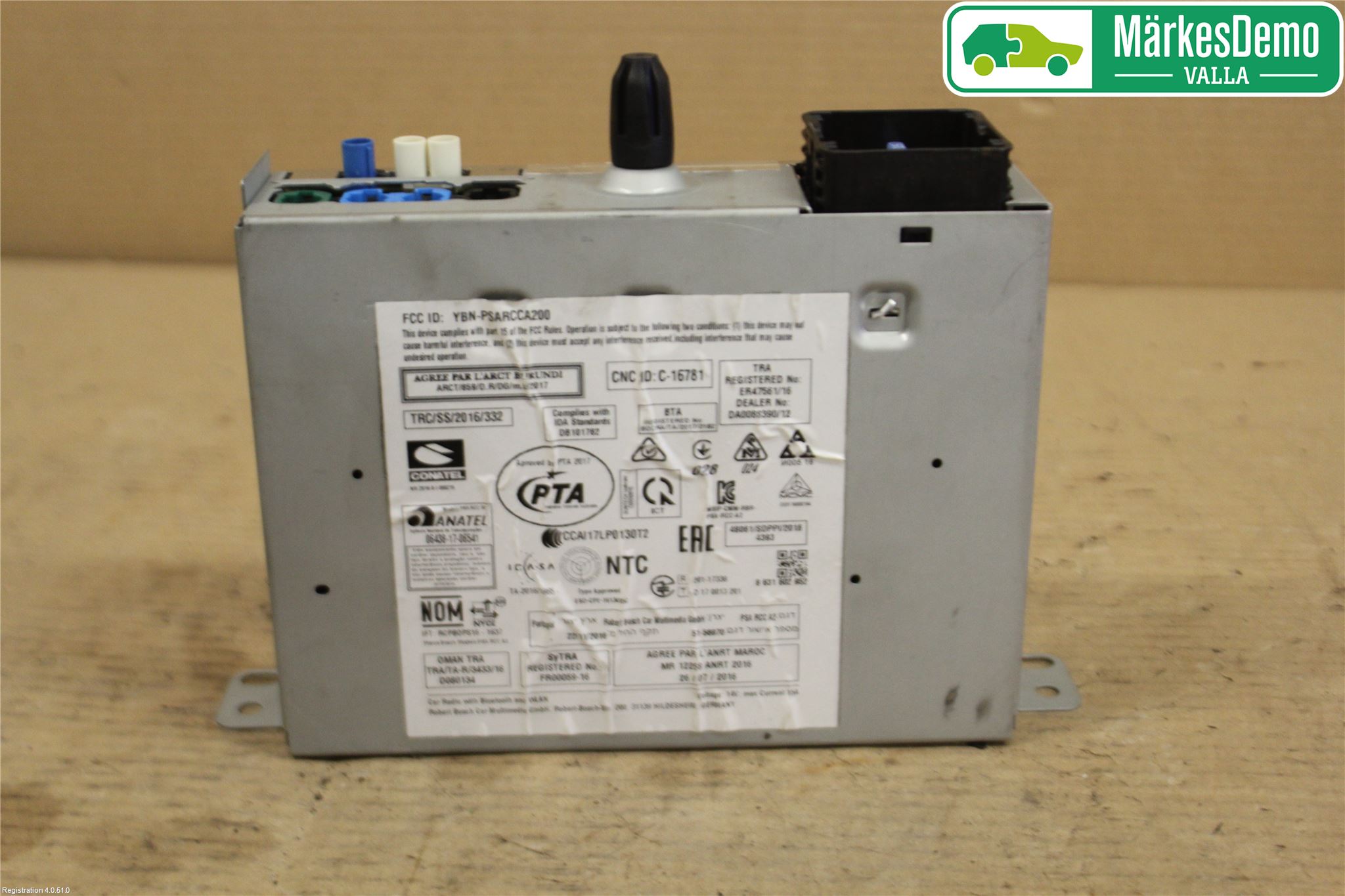 Citroen JUMPY/E-JUMPY 16- Cd Radio - Multimediapanel