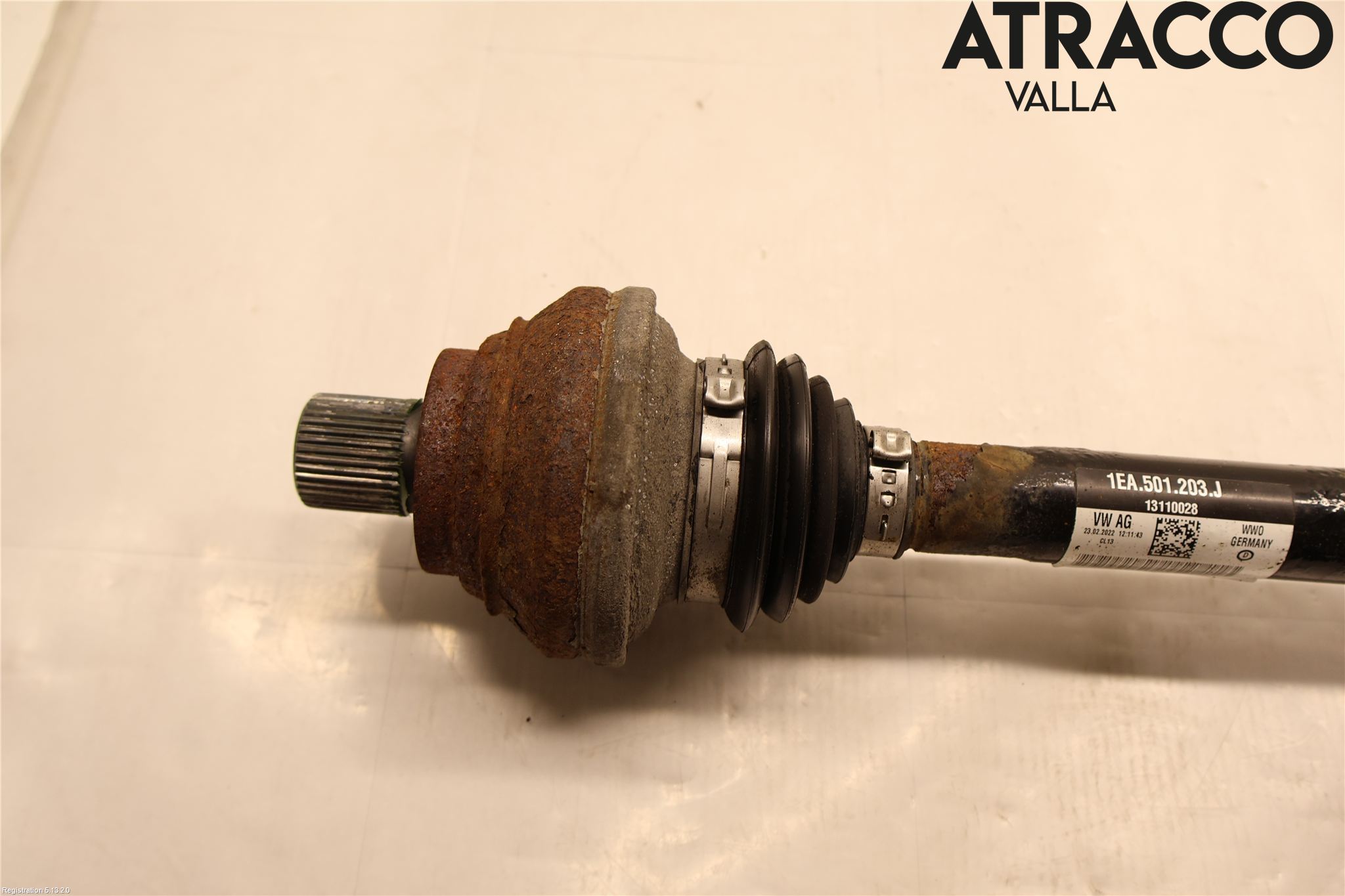 Volkswagen VW ID.4 21- Drivaxel Bak Vänster