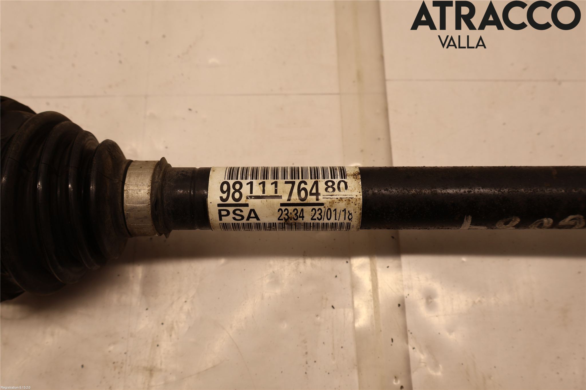Citroen C4 GRAND PICASSO 14-18 Drivaxel Fram Höger