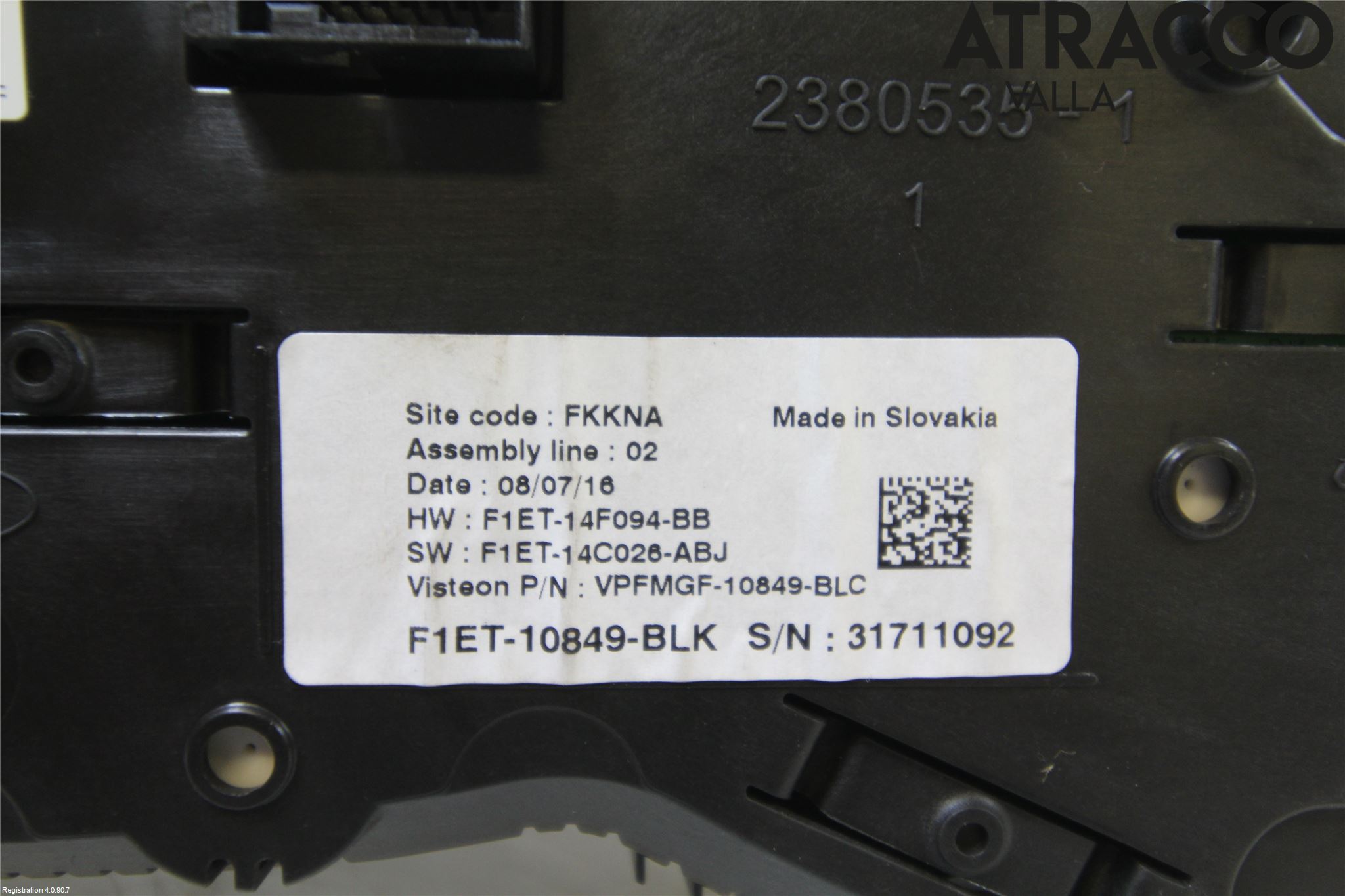 Ford C-MAX ll 15-19 Instrument Komb