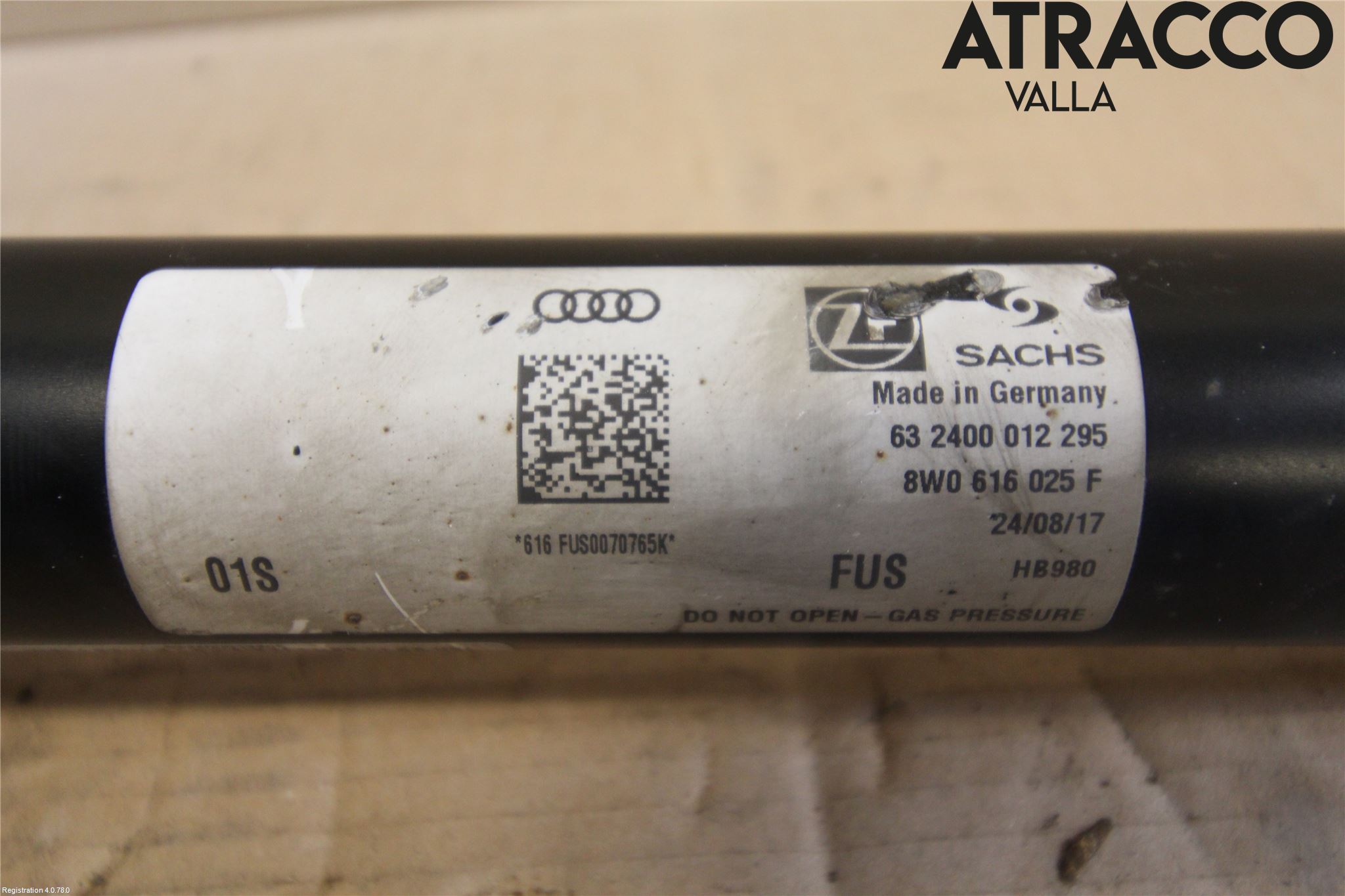 Audi A4/S4 B9 16-19 Stötdämpare Bak
