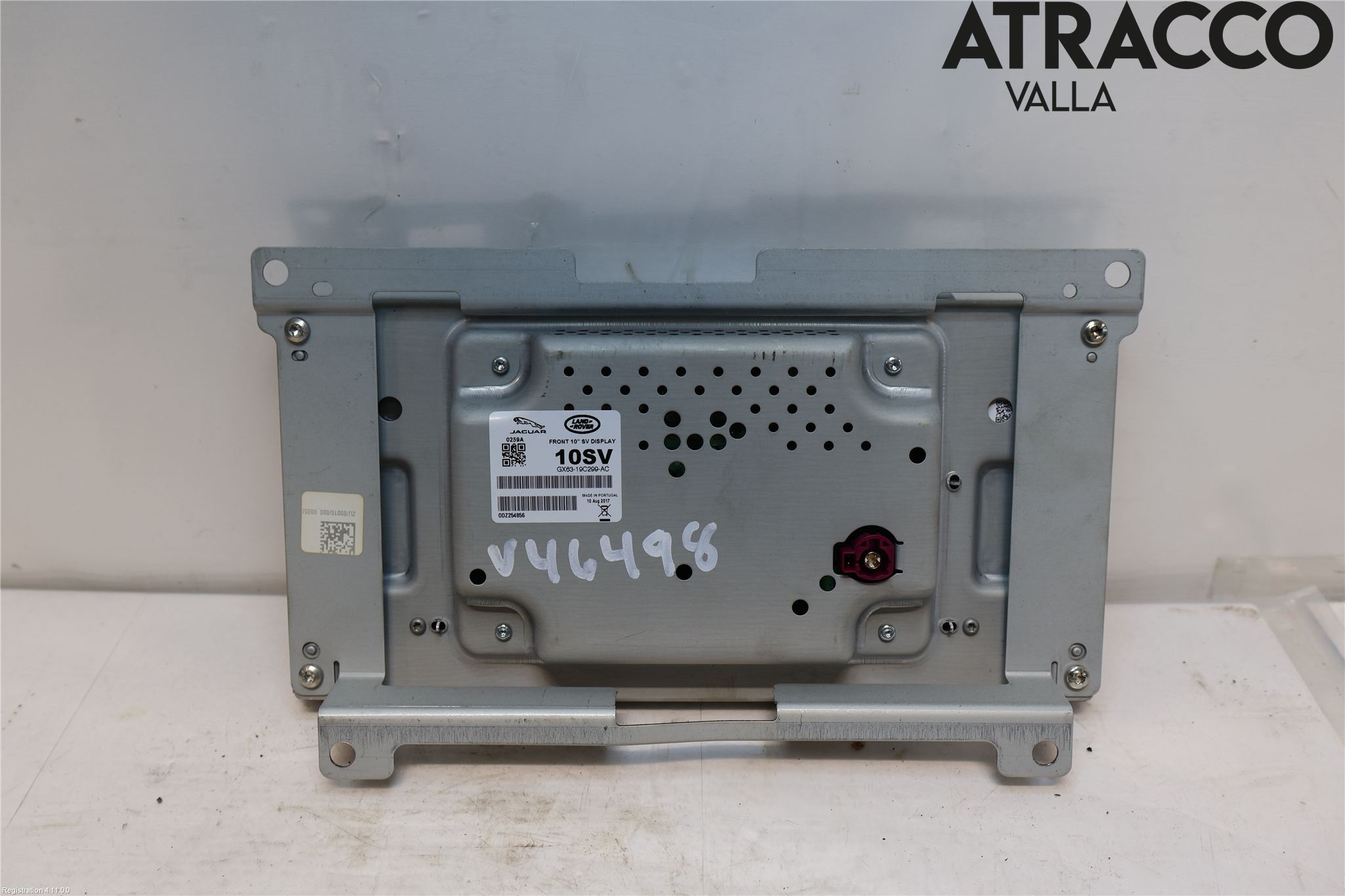 Jaguar XE (X760) 15-24 Multifunktionsdisplay