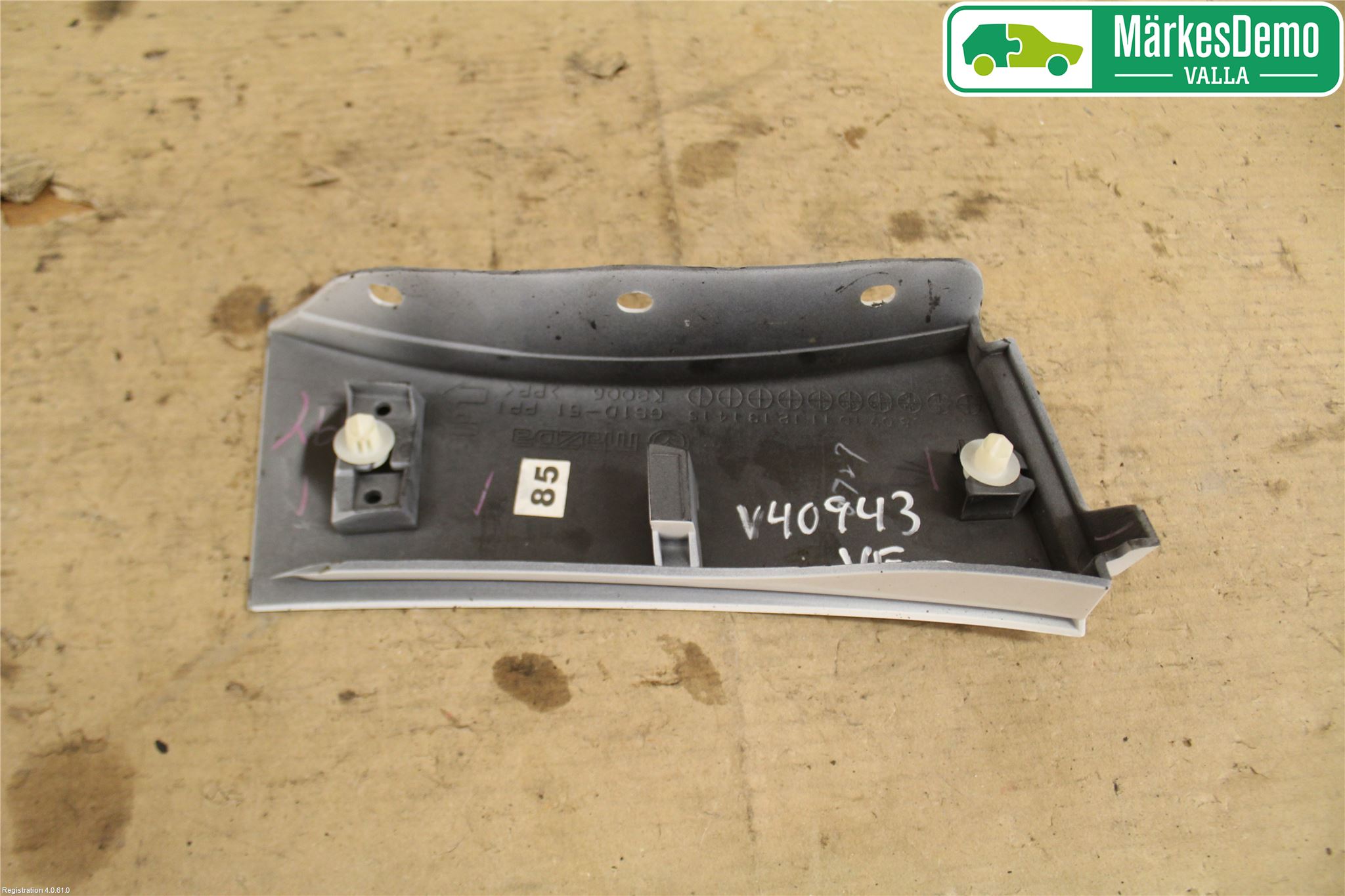 Mazda 6 08-13 Skärm Hörn Utfyllnad Fram