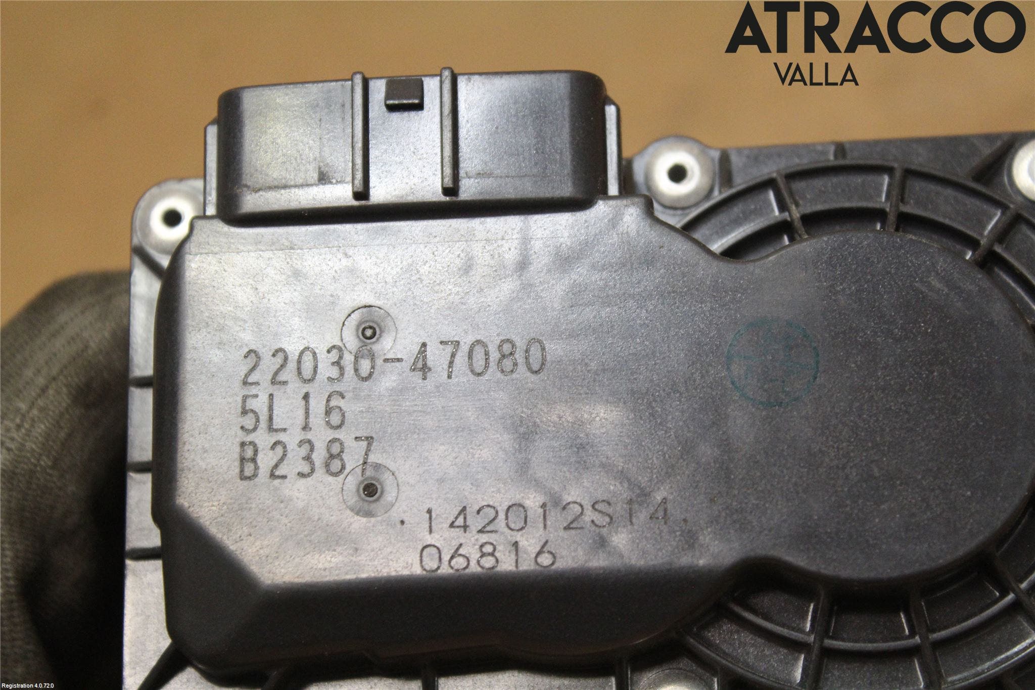 Toyota AURIS 13-19 Injspjällhus