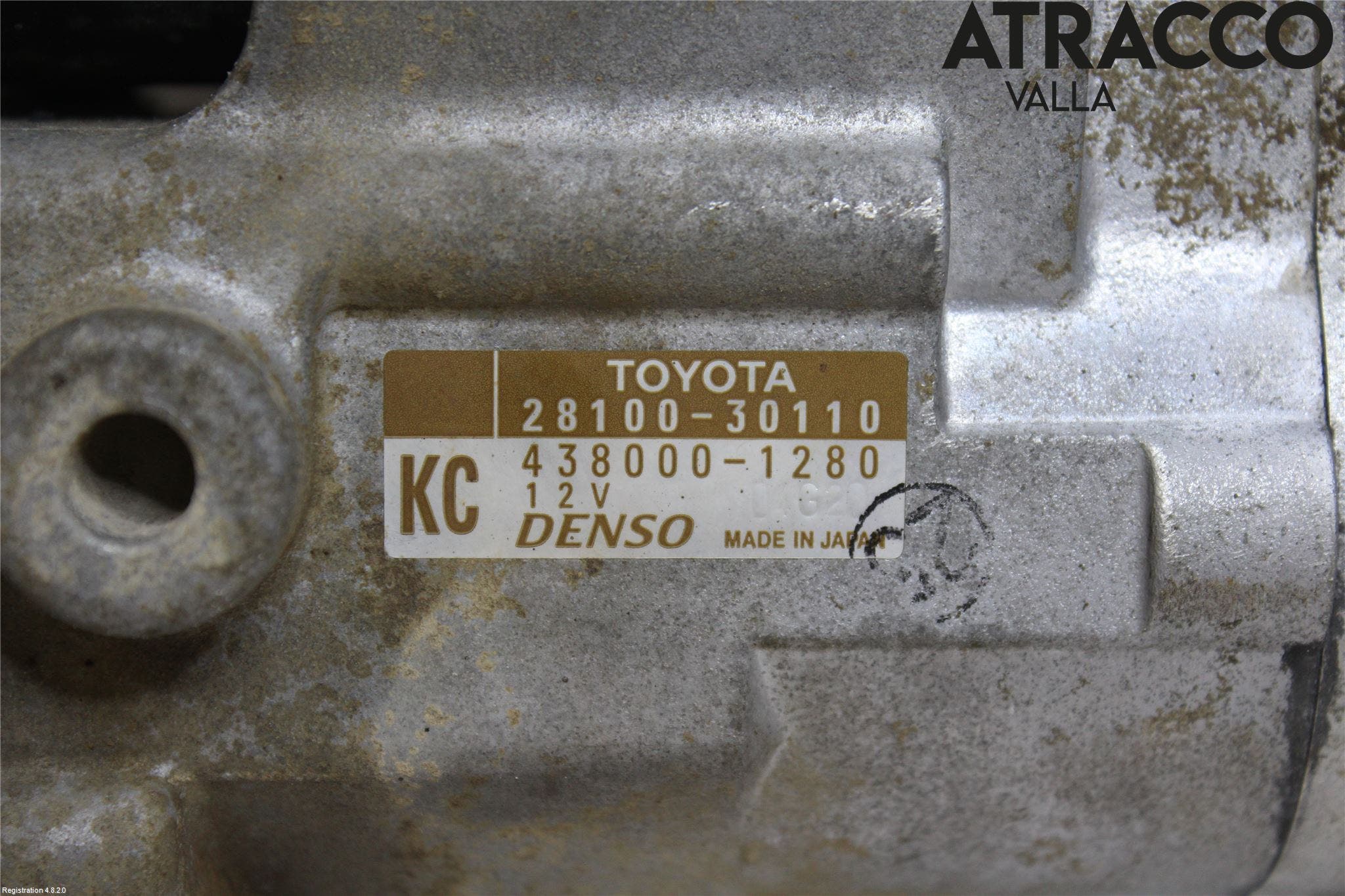 Toyota HILUX 16- Startmotor Diesel