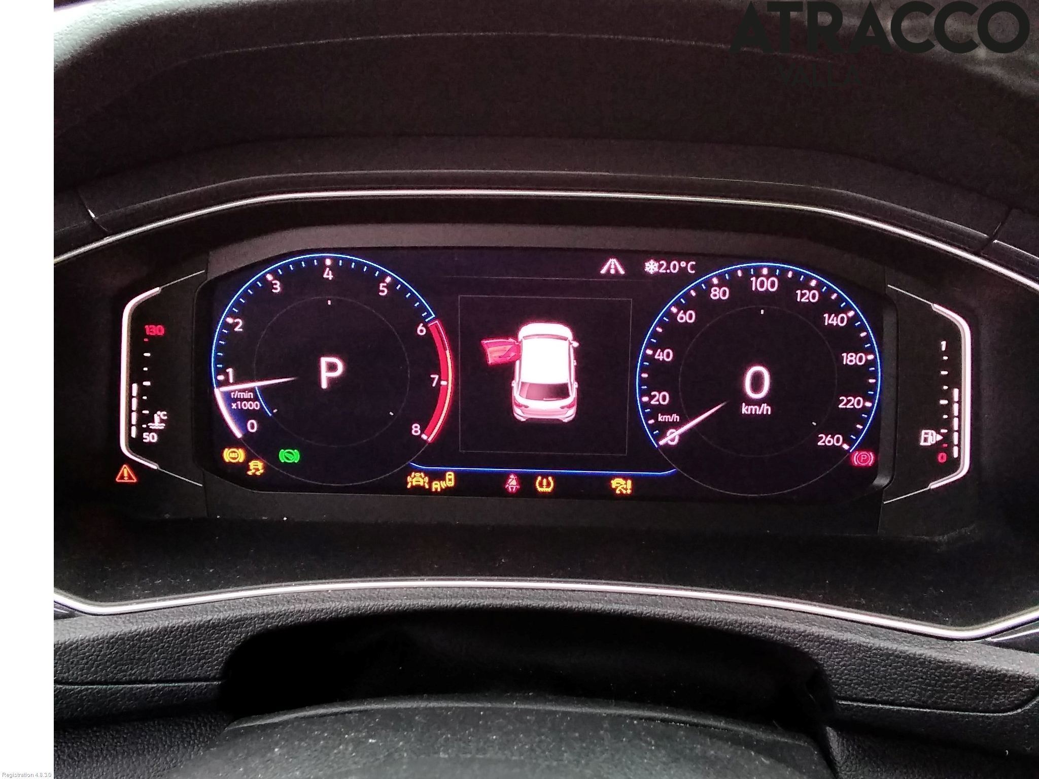Volkswagen VW T-ROC 18- Instrument Komb