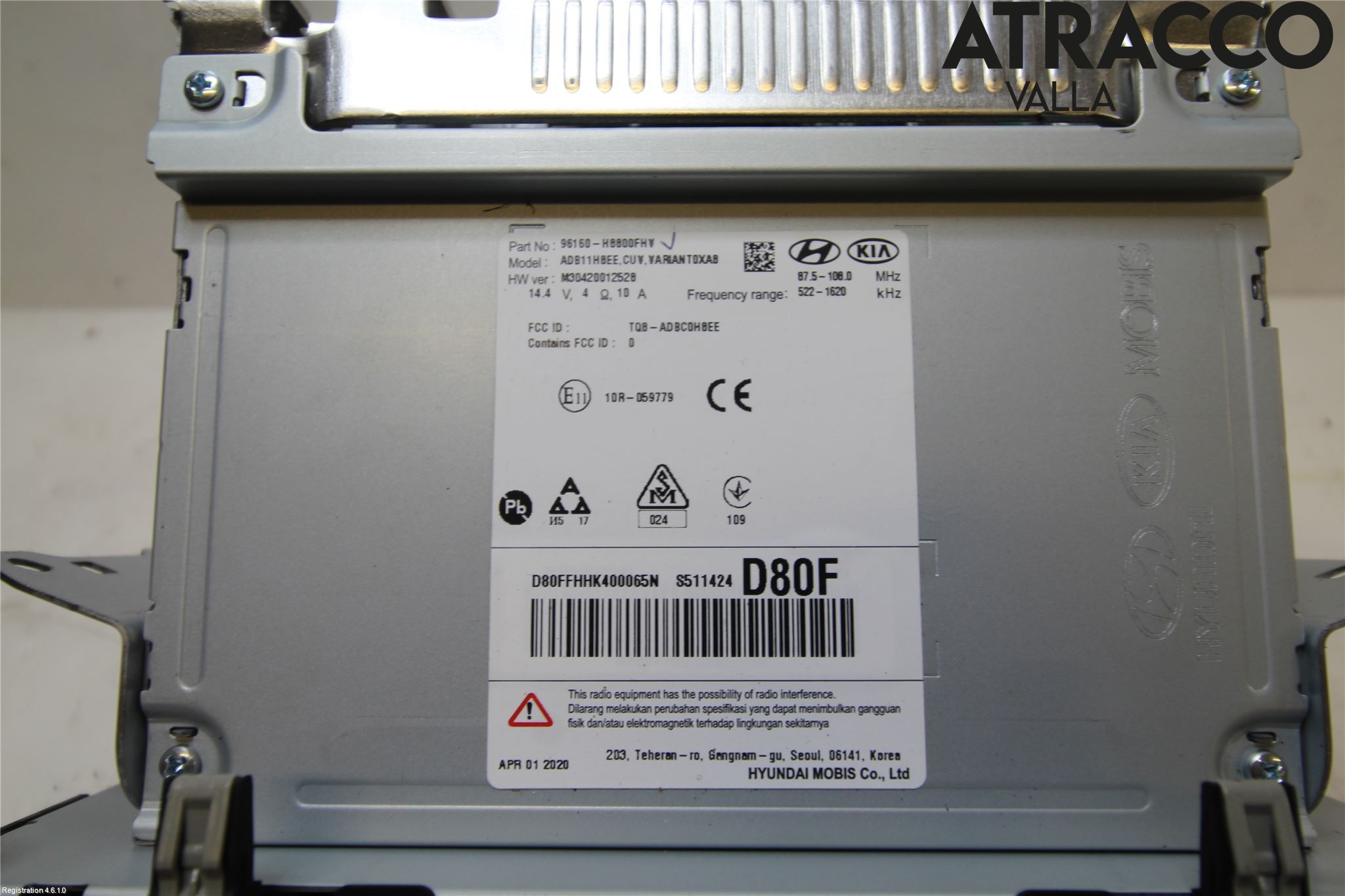 Kia STONIC 18->> Cd Radio - Multimediapanel